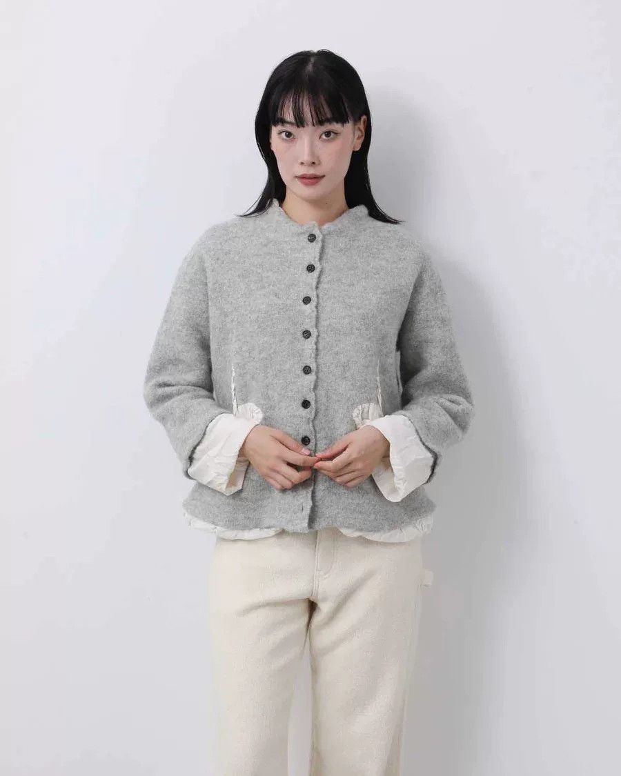 Other Pillings Knitted Wool Lace Coat Size M / US 6-8 / IT 42-44 - 2 Thumbnail