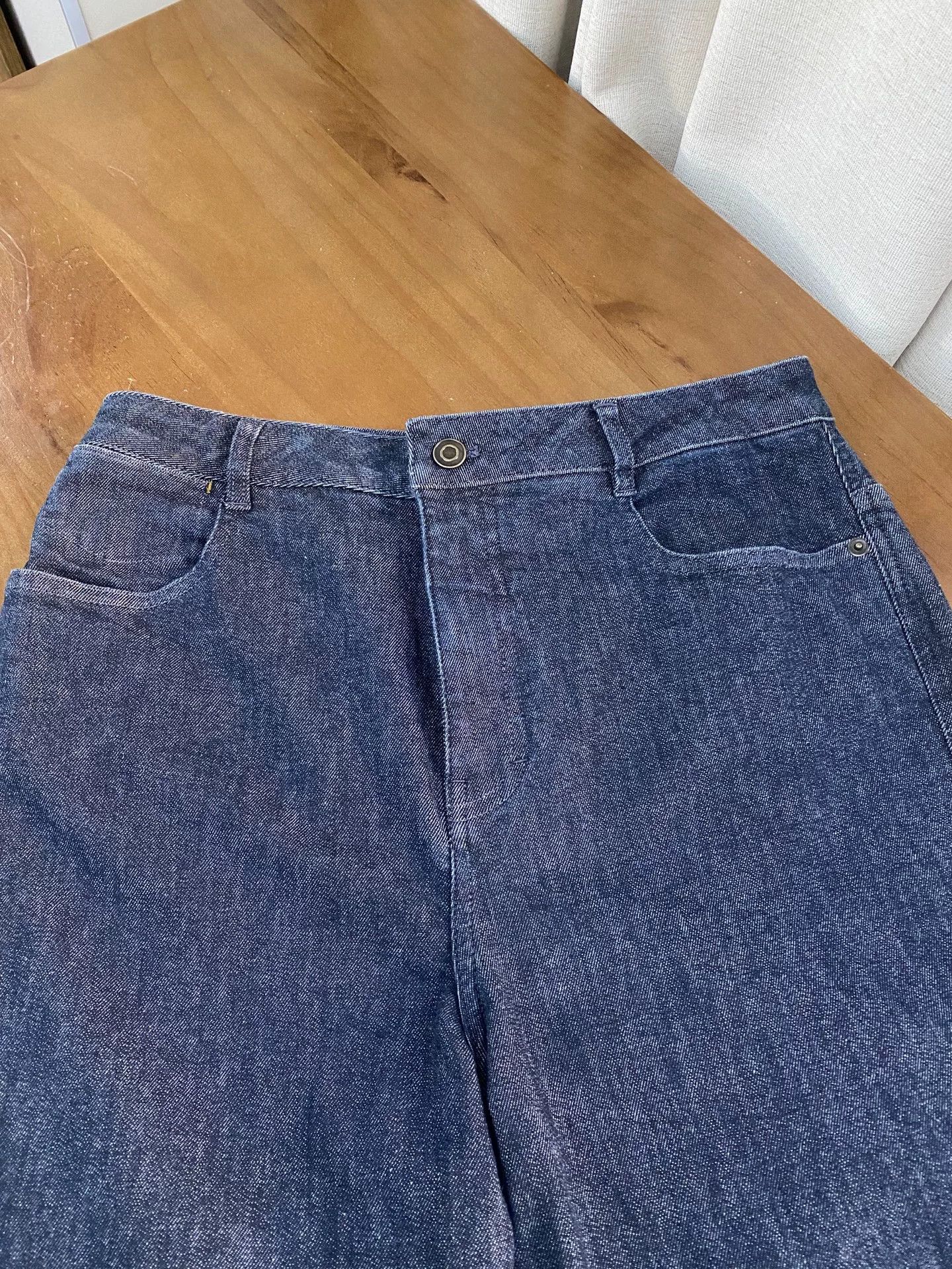 Other Suran Pure Cotton Denim Straight Pants Size 26" / US 2 / IT 38 - 3 Thumbnail