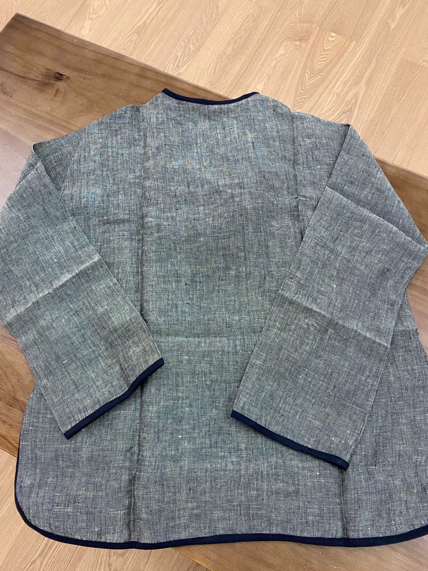 Other New Chinese Style Tussah Silk Top Size US M / EU 48-50 / 2 - 2 Thumbnail