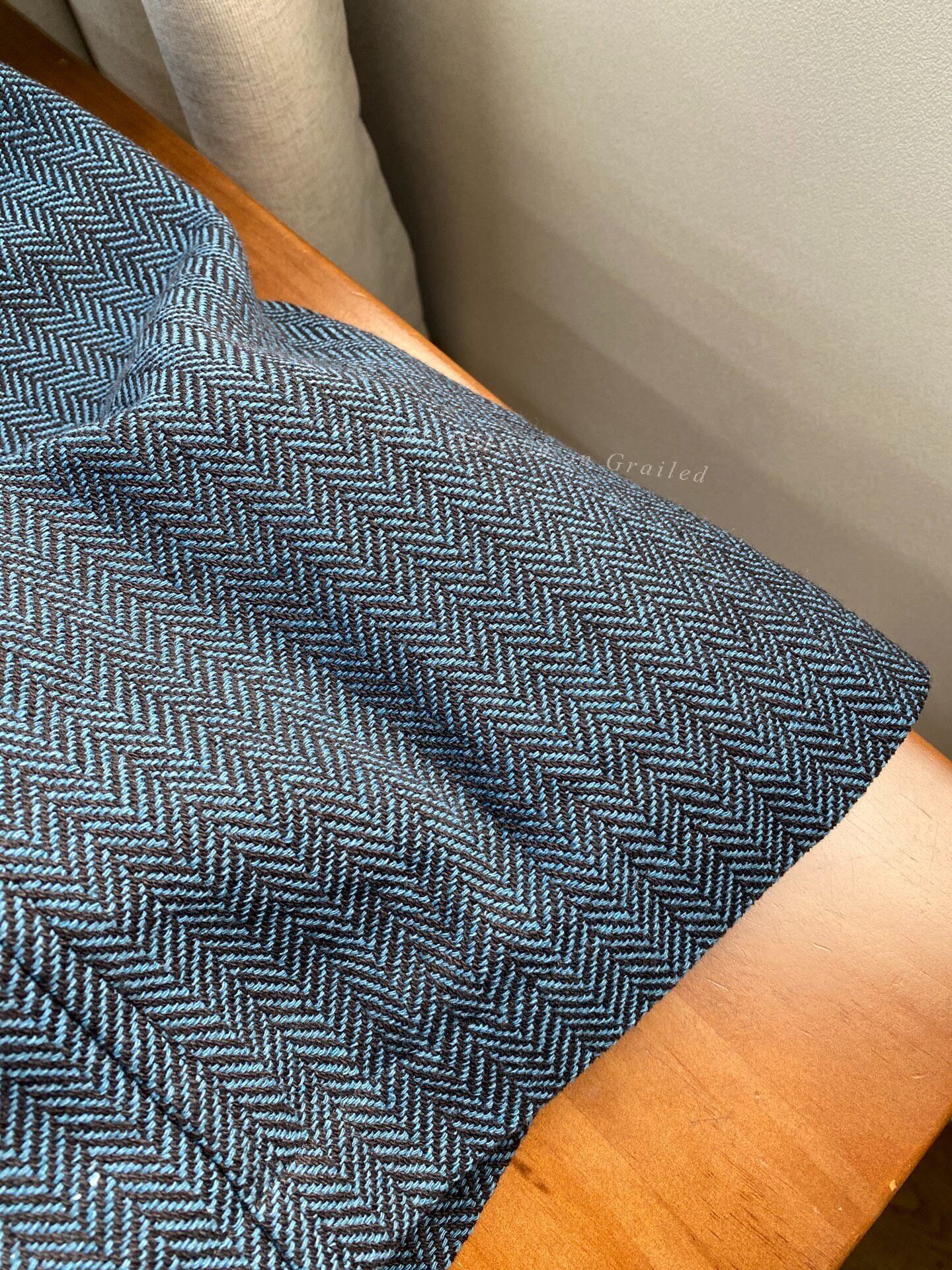 Other New Chinese Indigo Dyed Tussah Coat Size M / US 6-8 / IT 42-44 - 6 Thumbnail