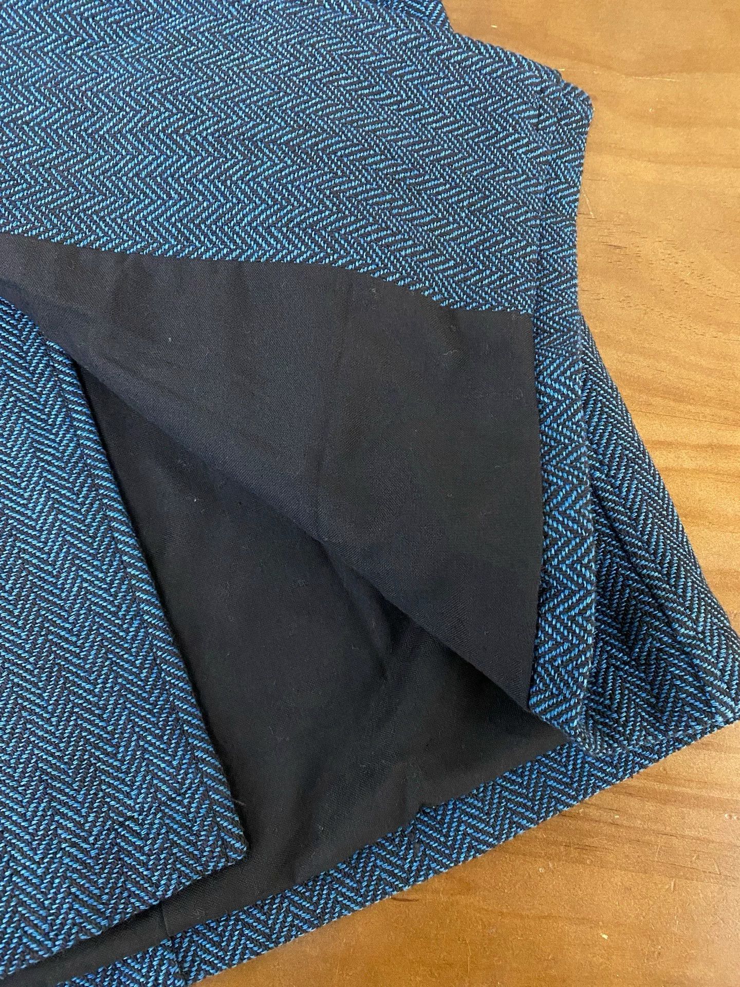 Other New Chinese Indigo Dyed Tussah Coat Size M / US 6-8 / IT 42-44 - 3 Thumbnail