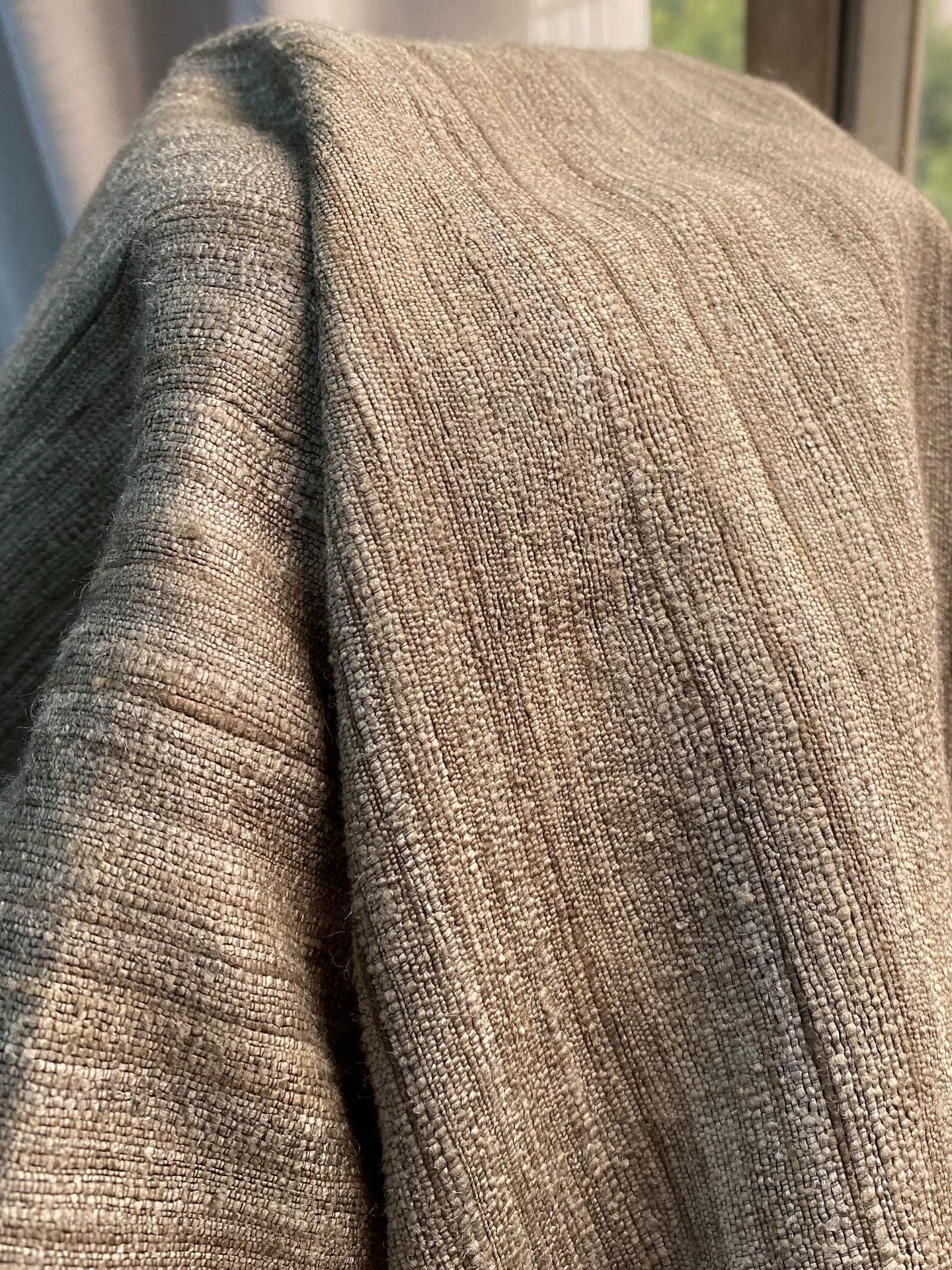 Other New Handmade Tussah Silk Long Coat Size US M / EU 48-50 / 2 - 6 Thumbnail
