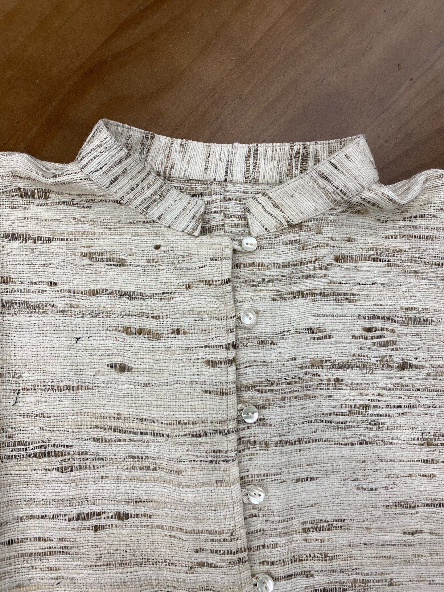 Other New Handmade Tussah Silk Top Size M / US 6-8 / IT 42-44 - 2 Thumbnail