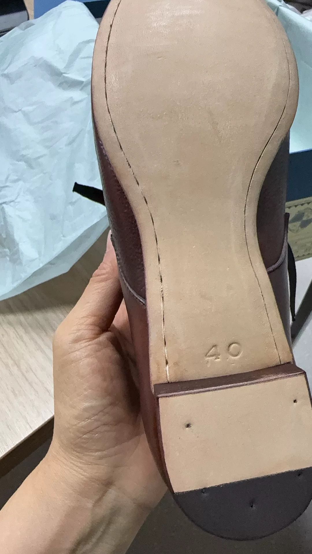 Other Japanese Handmade Brown Leather Shoes Size US 7 / EU 40 - 4 Thumbnail
