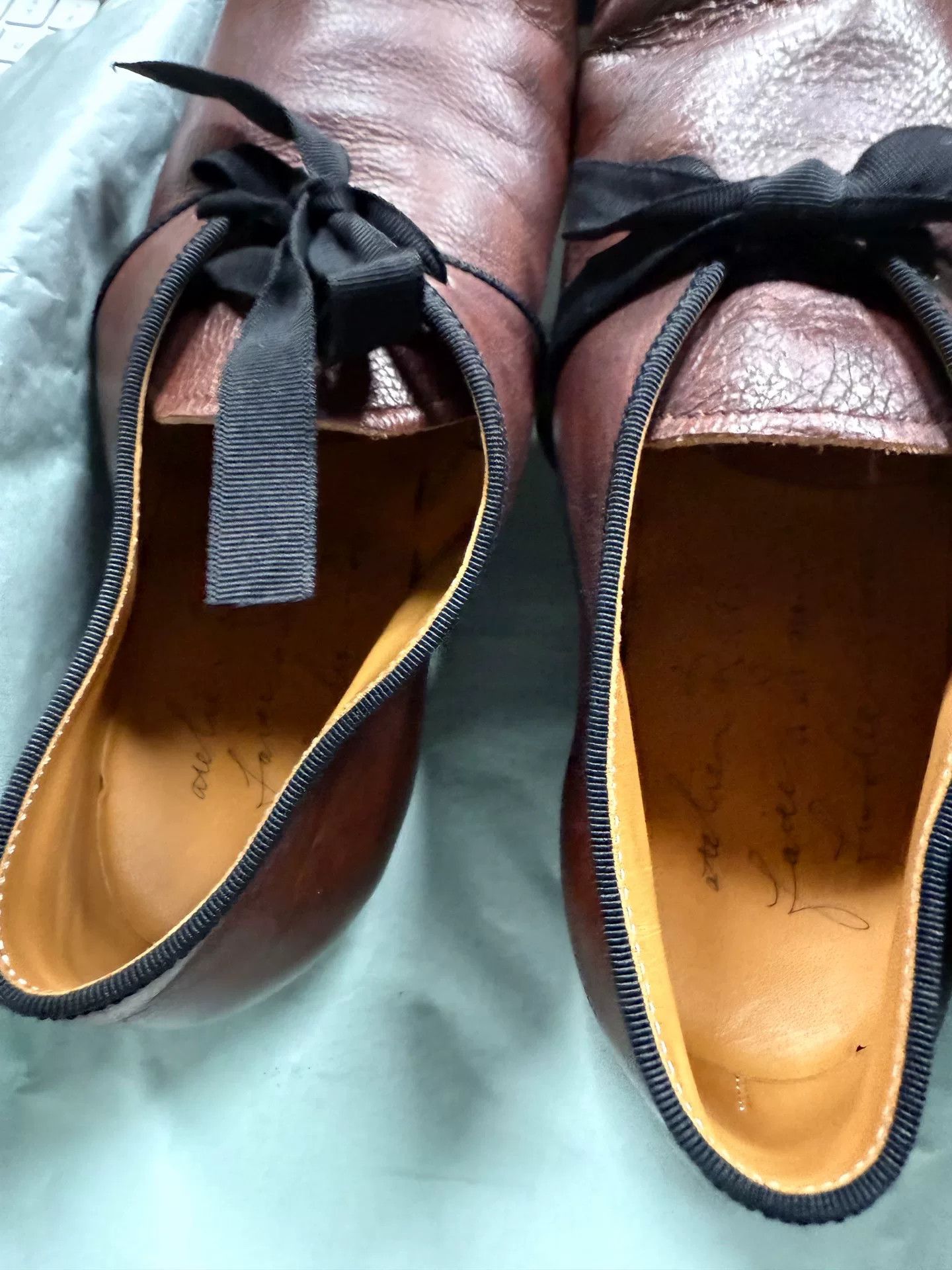 Other Japanese Handmade Brown Leather Shoes Size US 7 / EU 40 - 8 Thumbnail