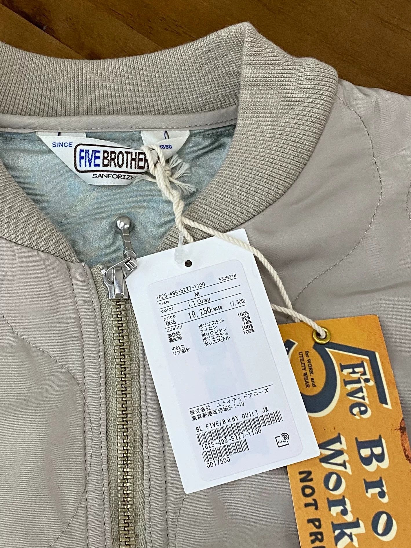 FiveBrother FIVE BROTHER Light Cotton Puffer Size US M / EU 48-50 / 2 - 3 Thumbnail