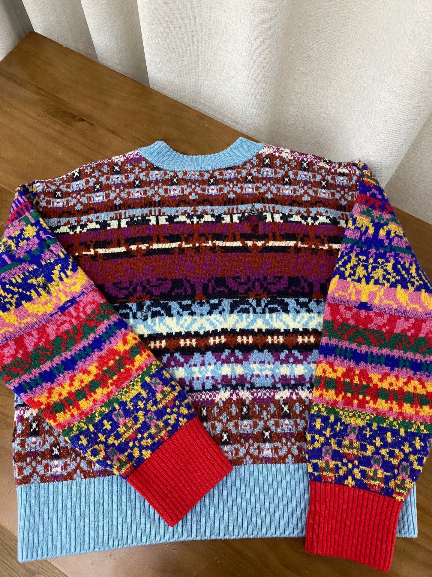 Vivienne Westwood Vivienne Westwood Fair Isle Knit Sweater Size M / US 6-8 / IT 42-44 - 2 Thumbnail