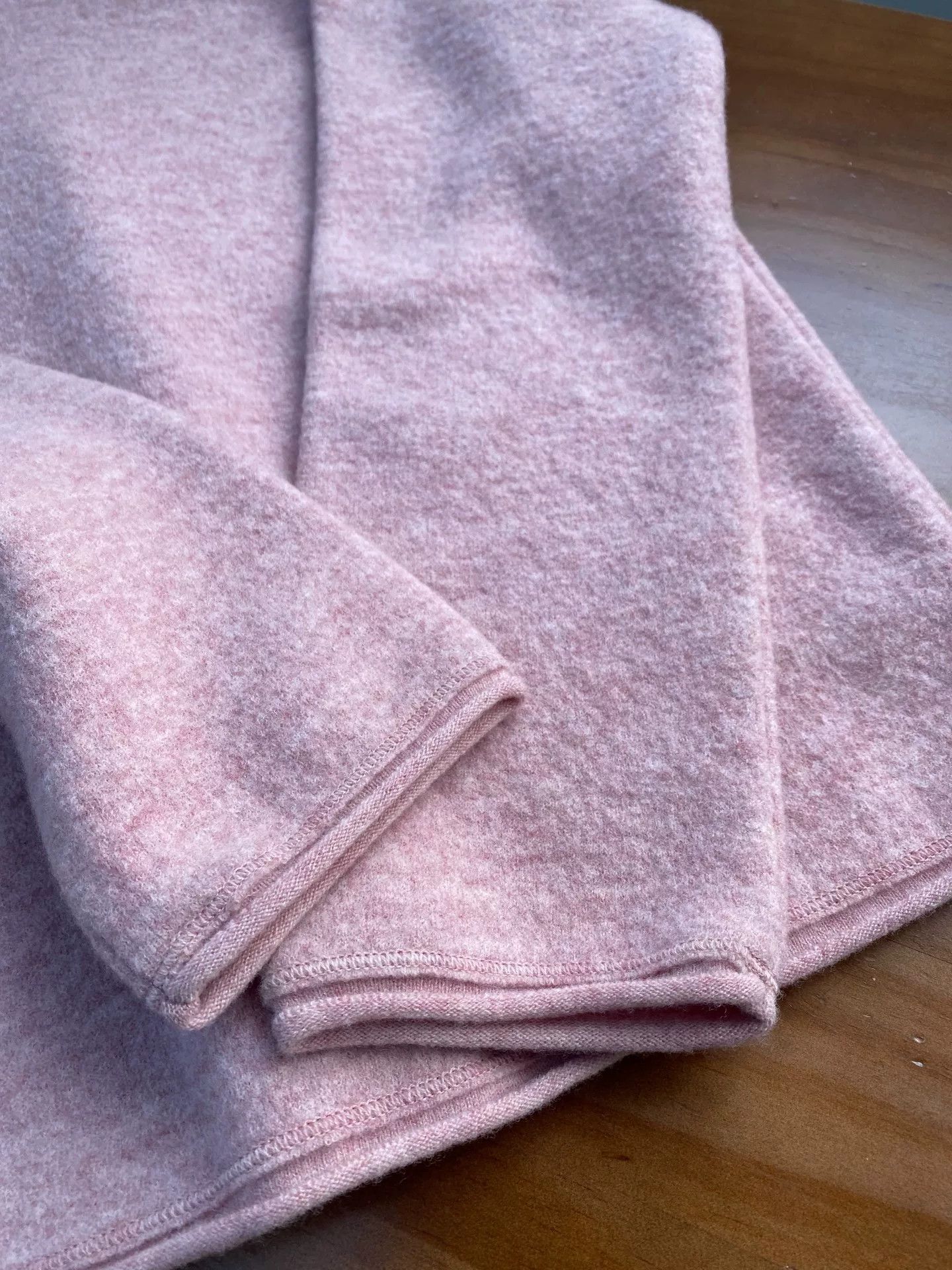 45rpm 45R Pink Knit Turtleneck Sweater Size M / US 6-8 / IT 42-44 - 7 Thumbnail