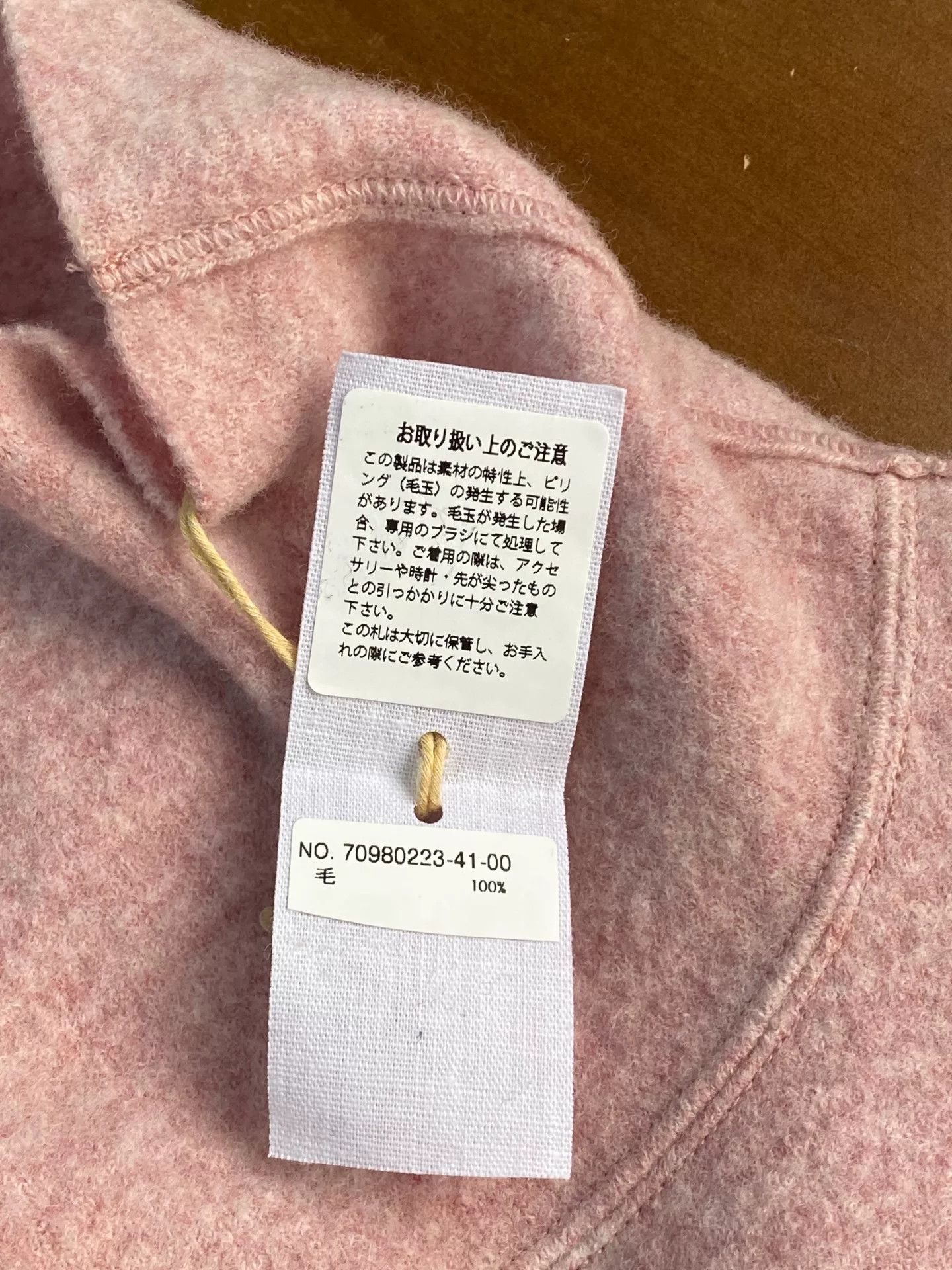 45rpm 45R Pink Knit Turtleneck Sweater Size M / US 6-8 / IT 42-44 - 4 Thumbnail