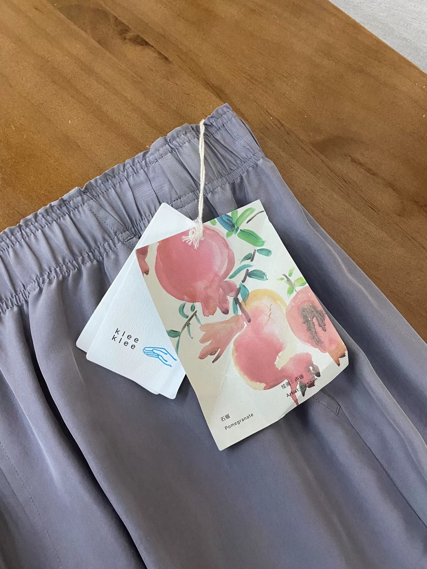 Other Zuczug Plant-Dyed Silk Trousers Size 27" / US 4 / IT 40 - 5 Thumbnail