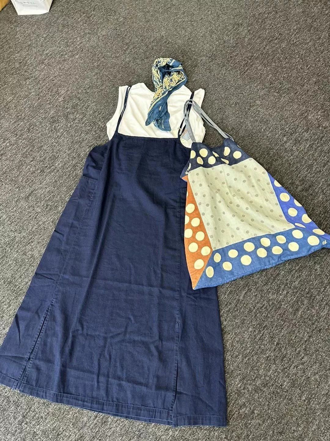 Other DMG Japanese Casual Indigo Dress Size M / US 6-8 / IT 42-44 - 7 Thumbnail