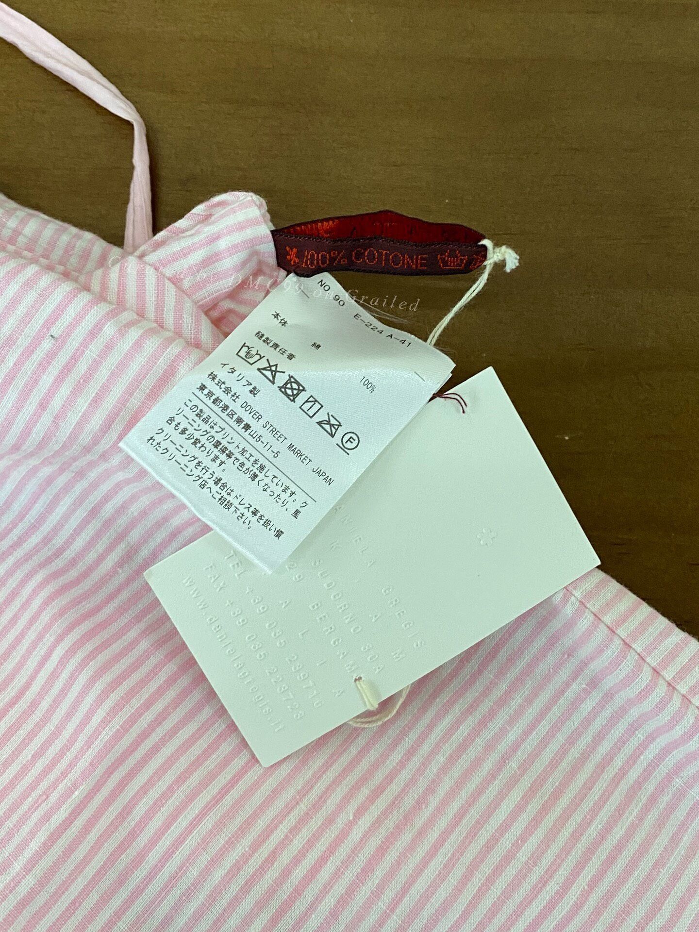 Daniela Gregis Daniela Gregis Pink Striped Skirt Size 32" / US 10 / IT 46 - 5 Thumbnail