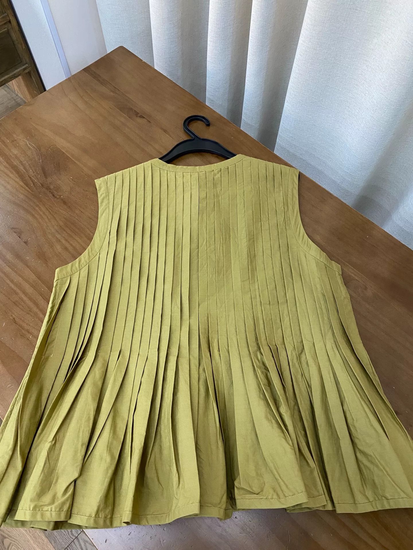 Other Egg Trading Ixia Yellow Sleeveless Top Size L / US 10 / IT 46 - 2 Thumbnail