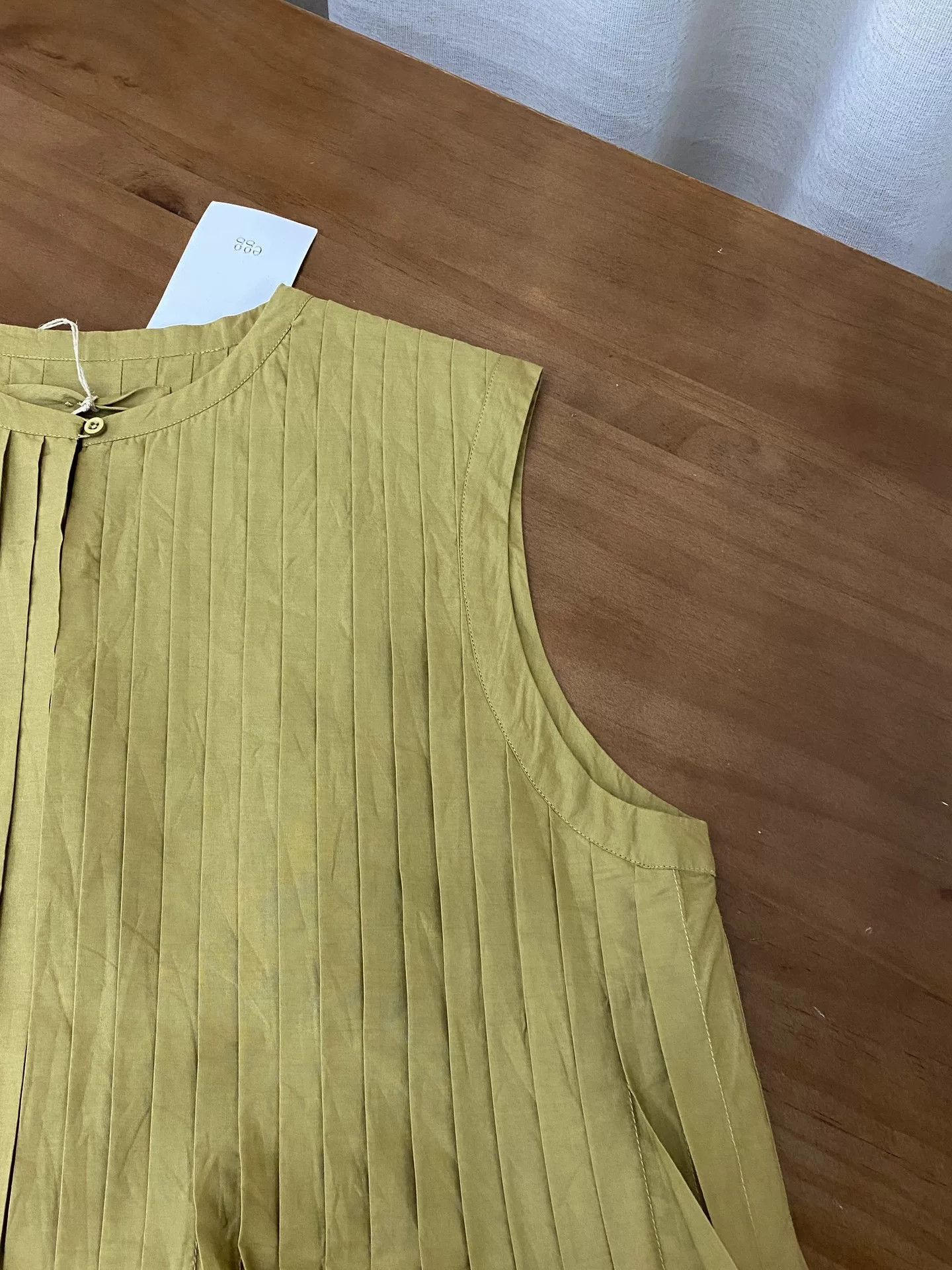 Other Egg Trading Ixia Yellow Sleeveless Top Size L / US 10 / IT 46 - 4 Thumbnail