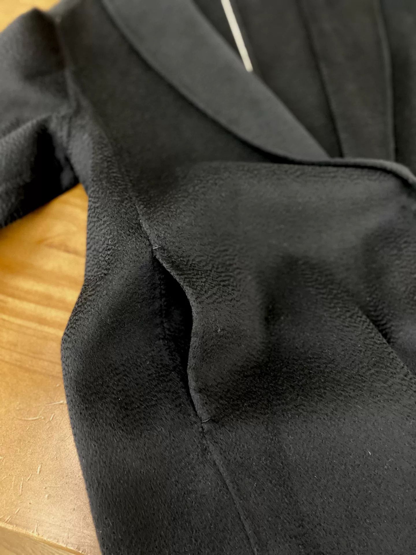 Other 100% Cashmere Water Ripple Coat Size M / US 6-8 / IT 42-44 - 3 Thumbnail