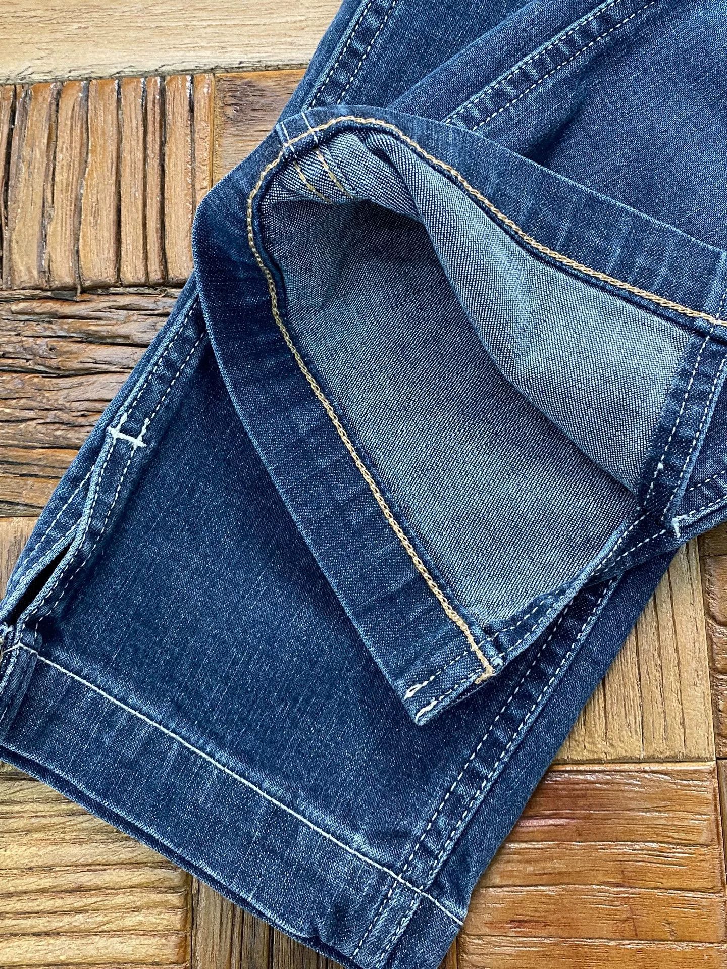 45rpm 45R Dark Blue Casual Jeans Size 22" - 5 Thumbnail