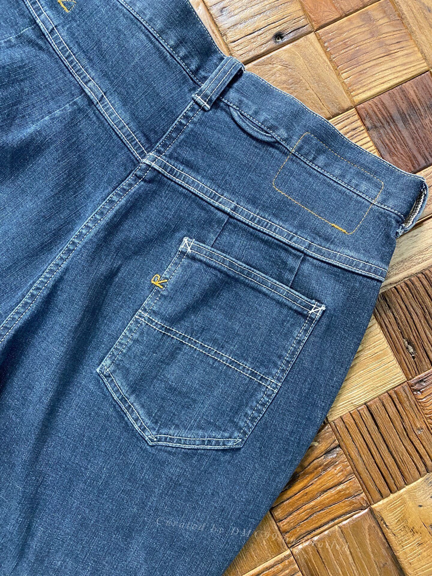 45rpm 45R Dark Blue Casual Jeans Size 22" - 4 Thumbnail