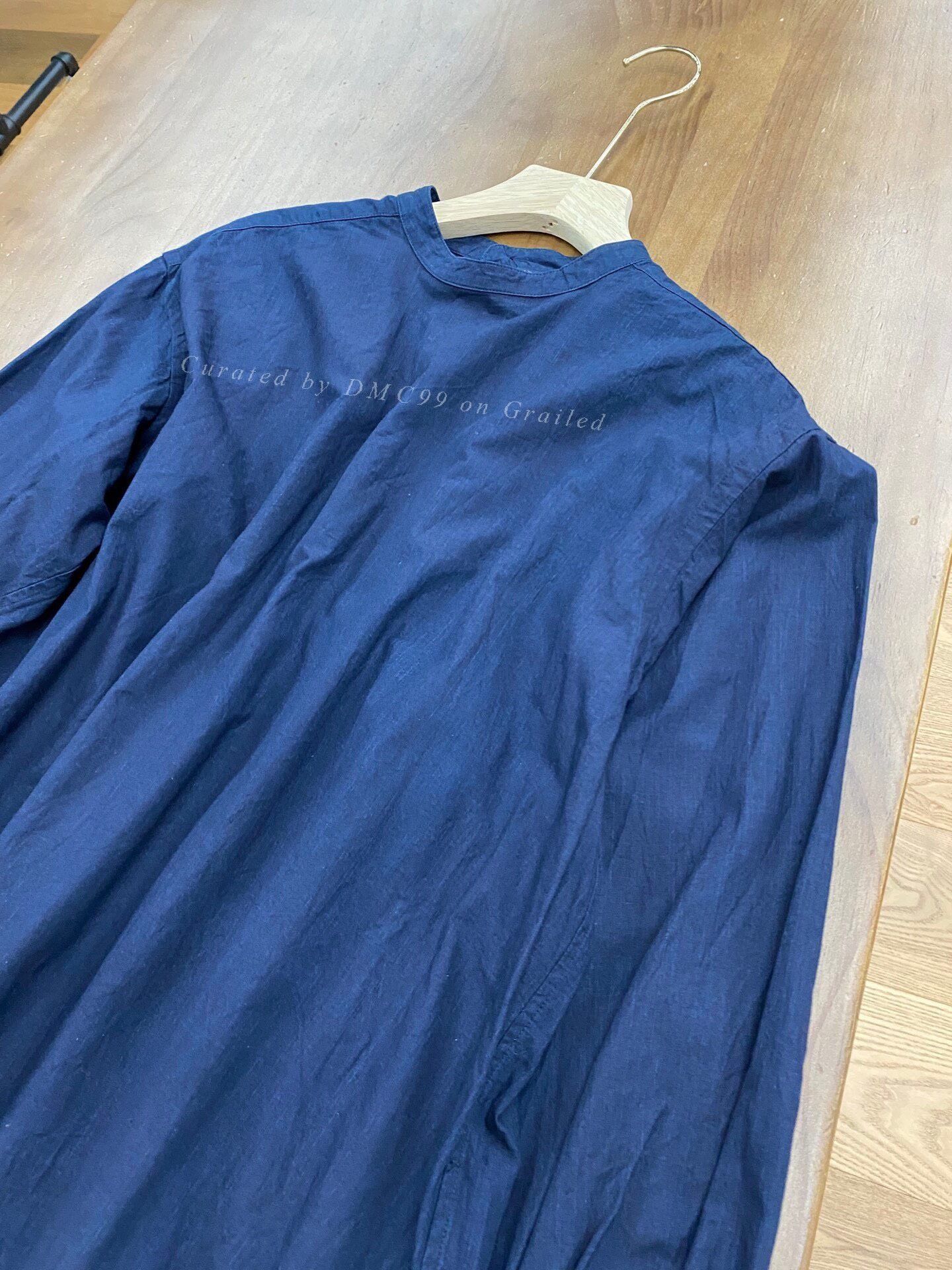 45rpm 45R Indigo Bow Shirt Size M / US 6-8 / IT 42-44 - 4 Thumbnail