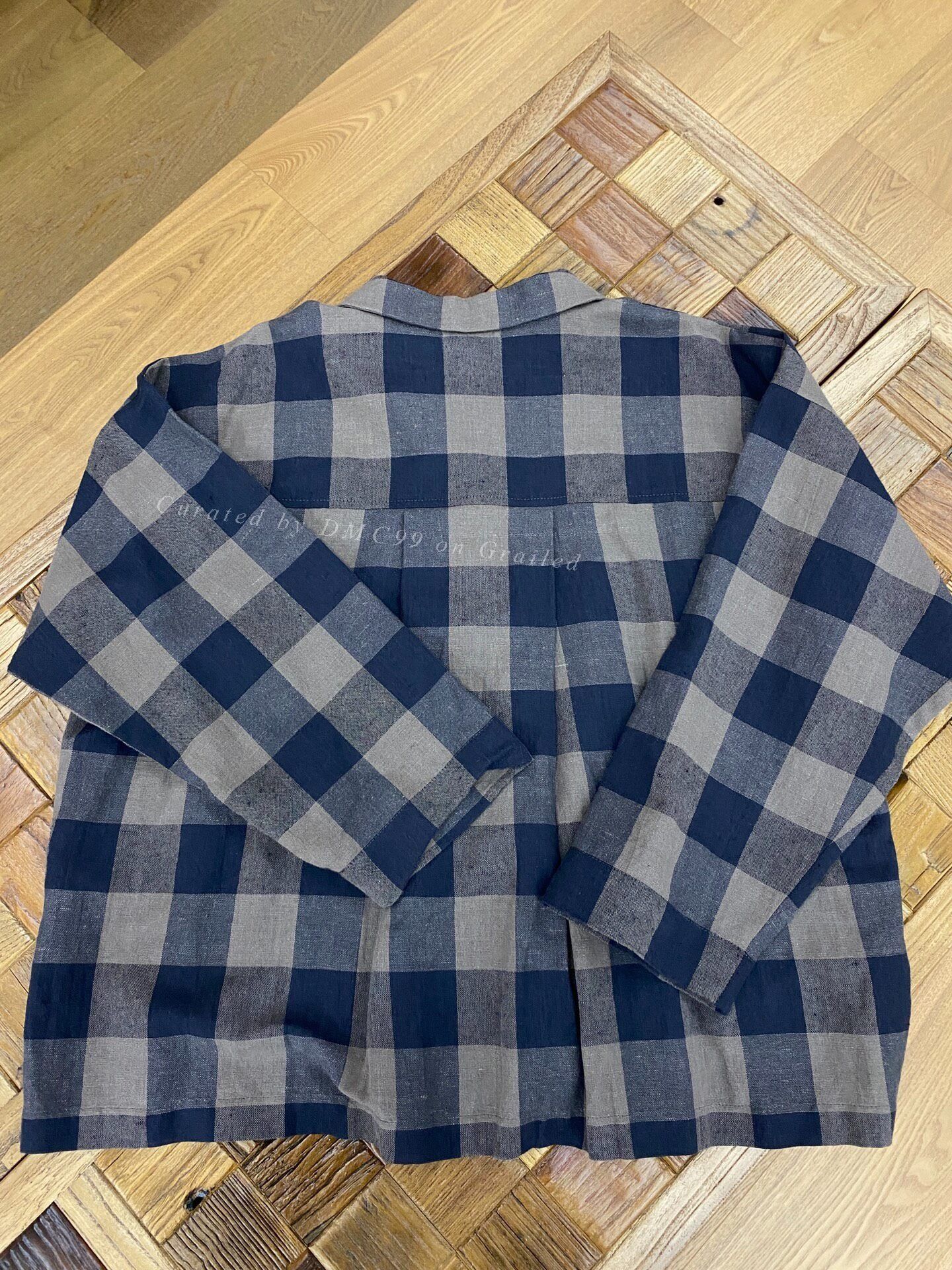 Other Muku Classic Plaid Linen Shirt Size US XS / EU 42 / 0 - 4 Thumbnail