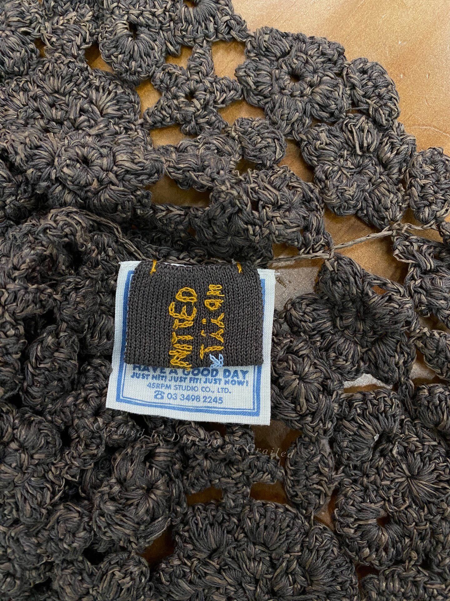 45rpm 45R Coffee Brown Hollow Out Vest Size M / US 6-8 / IT 42-44 - 5 Thumbnail