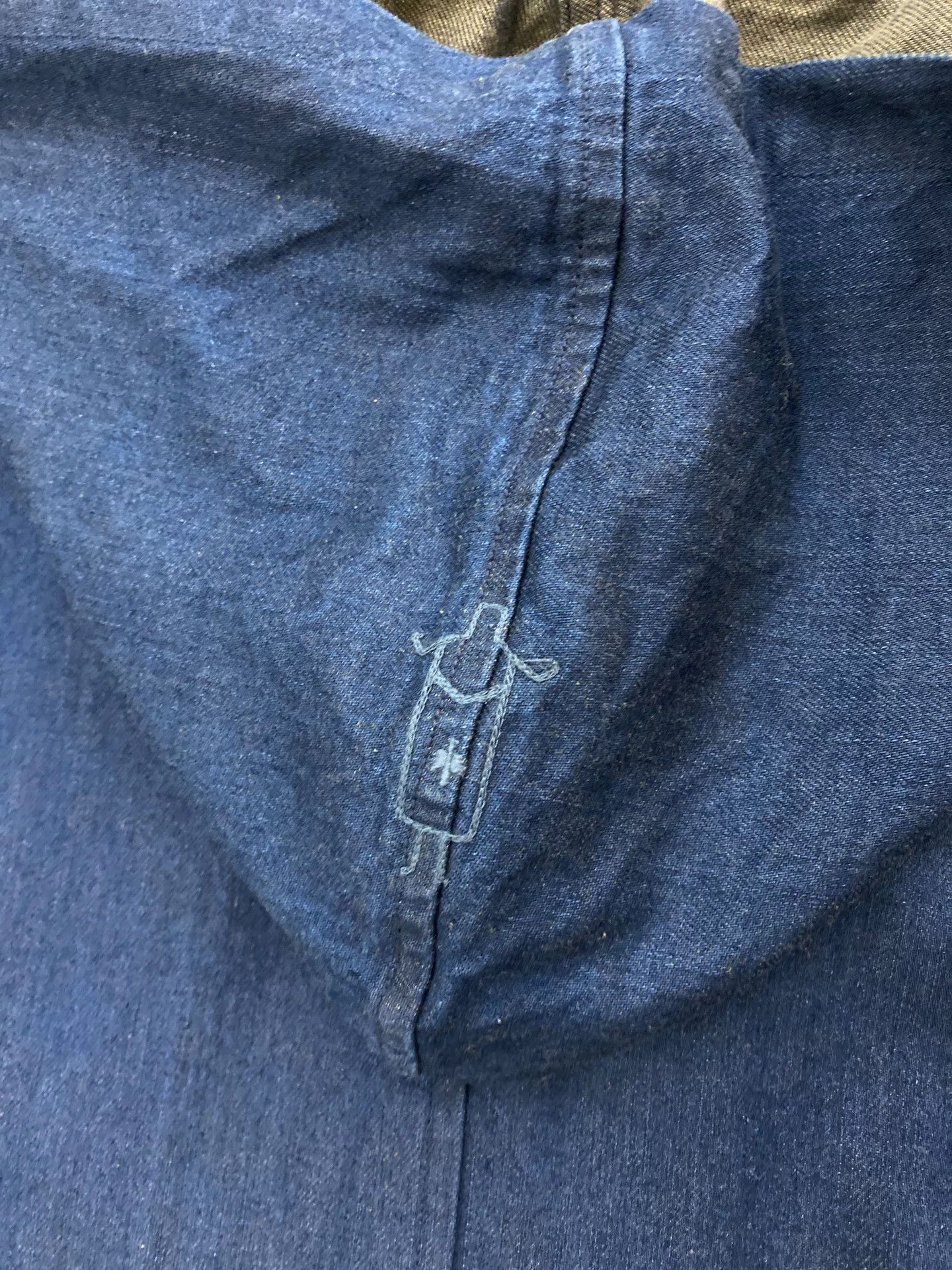 45rpm 45R Handmade Indigo Denim Jacket Size US XL / EU 56 / 4 - 8 Thumbnail
