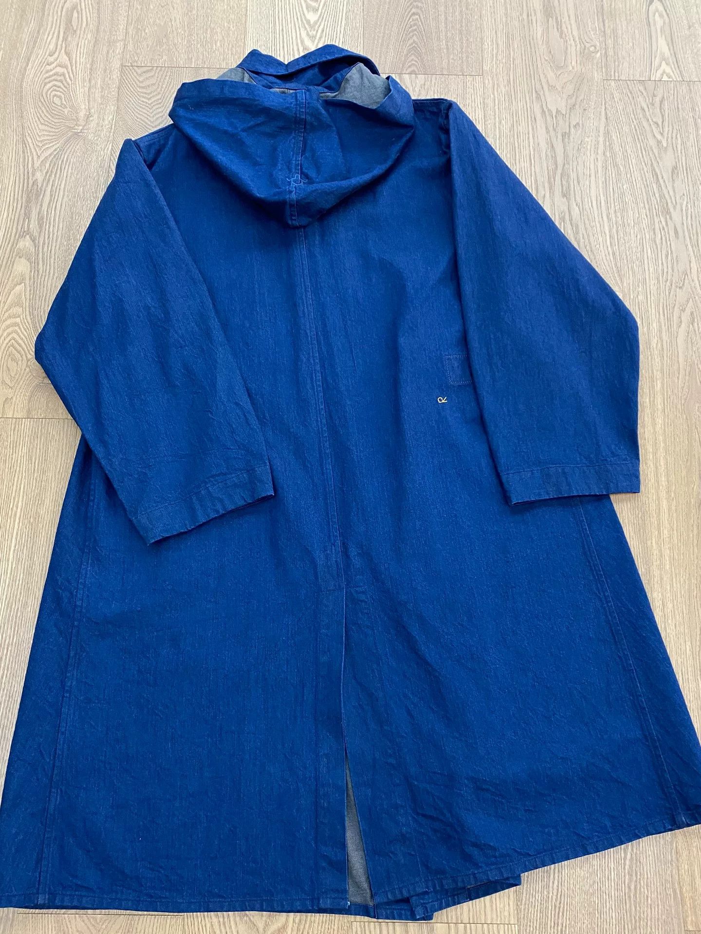 45rpm 45R Handmade Indigo Denim Jacket Size US XL / EU 56 / 4 - 2 Thumbnail