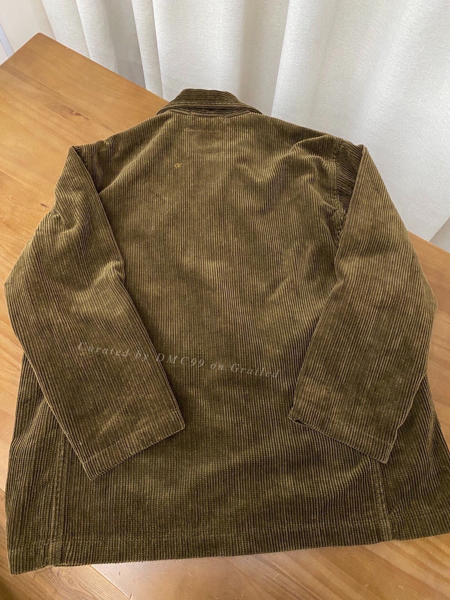 45rpm 45R Vintage Workwear Corduroy Jacket Size US M / EU 48-50 / 2 - 2 Thumbnail