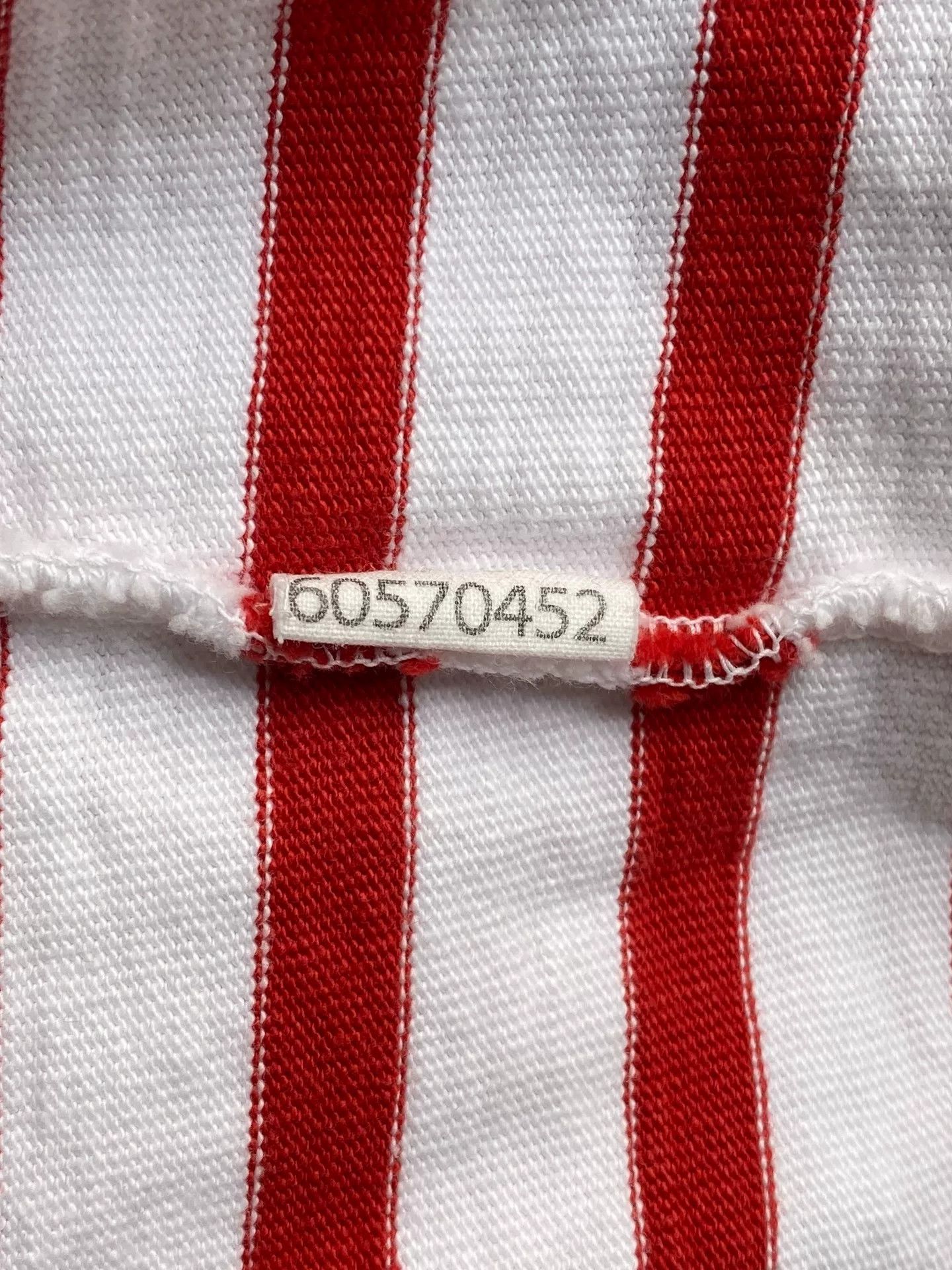 45rpm 45R Red White Stripe Long Sleeve Size US M / EU 48-50 / 2 - 5 Thumbnail