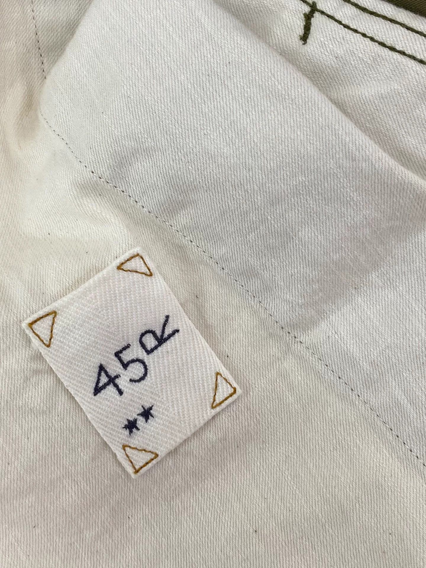 45rpm 45R Japanese Cotton Button Jogger Pants Size US 42 / EU 58 - 6 Thumbnail