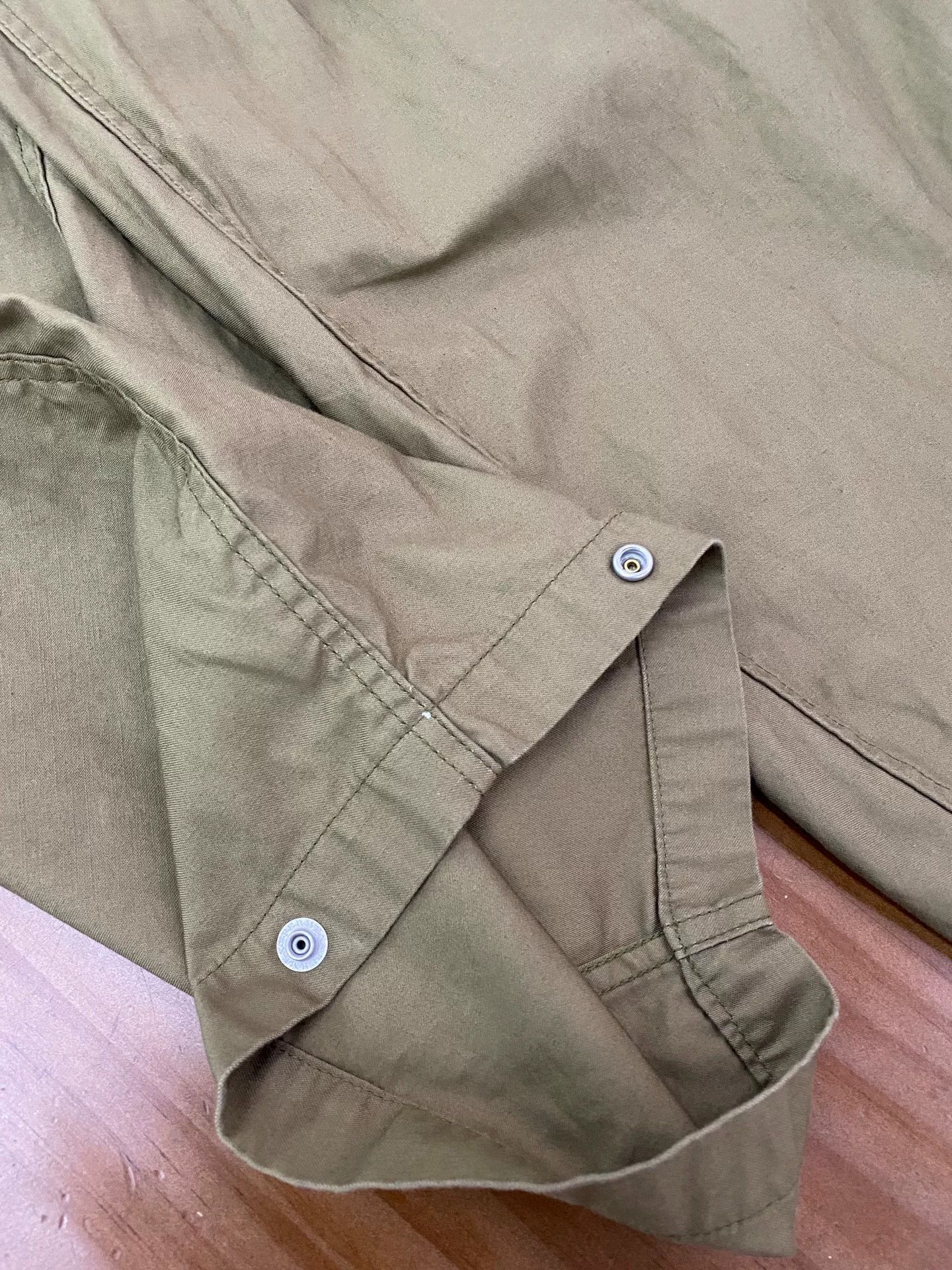 45rpm 45R Japanese Cotton Button Jogger Pants Size US 42 / EU 58 - 4 Thumbnail