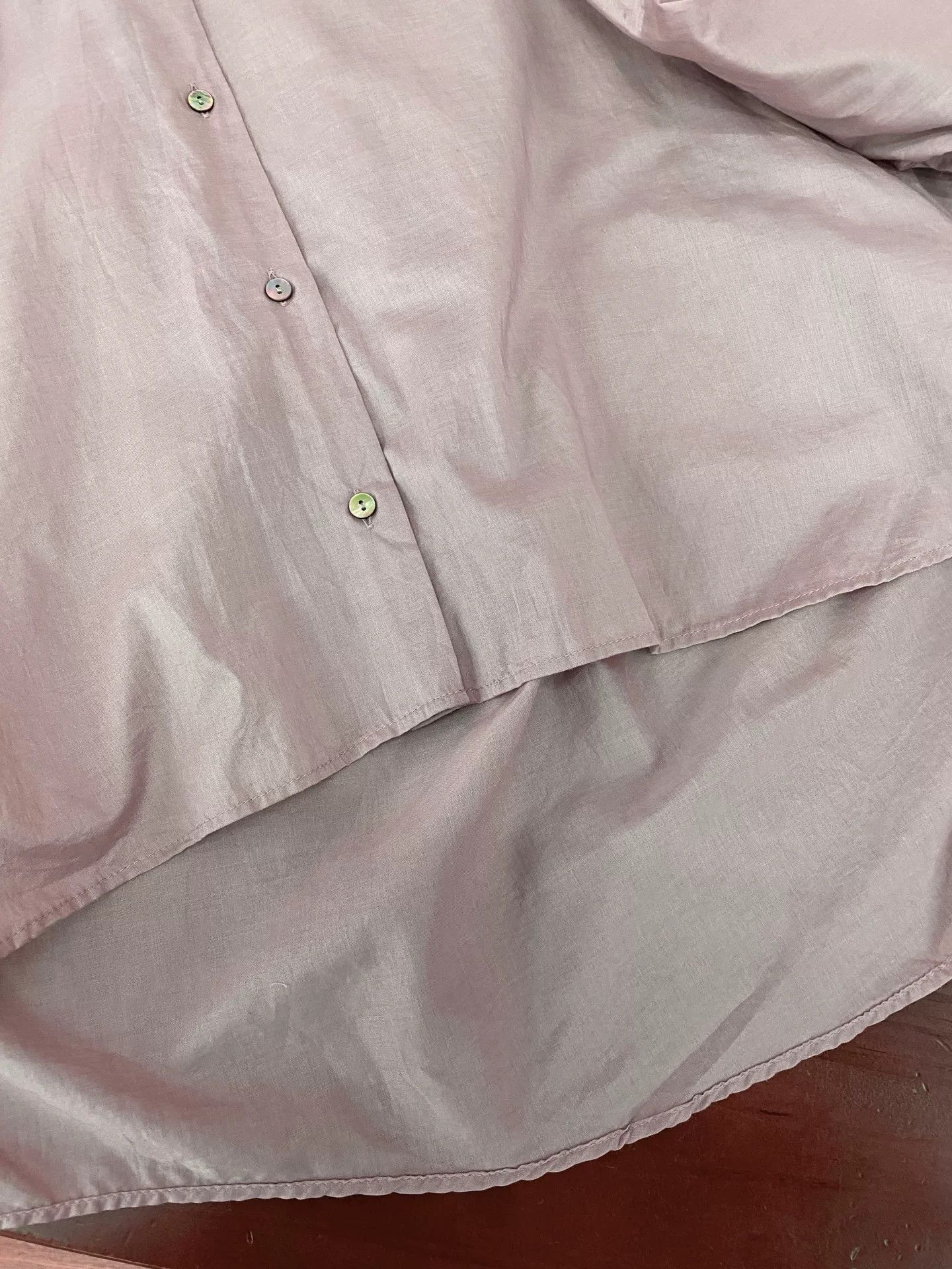 Indigo mizuiro ind Light Pink Shirt Size M / US 6-8 / IT 42-44 - 3 Thumbnail