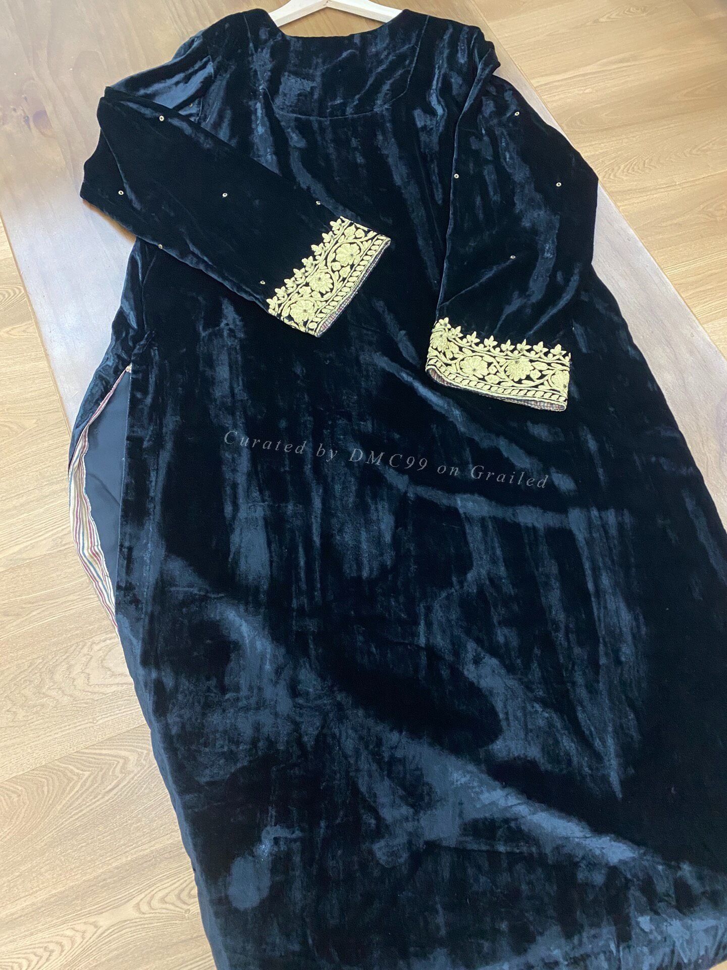 Other Jaypore Ladylike Corduroy Dress Size L / US 10 / IT 46 - 2 Thumbnail