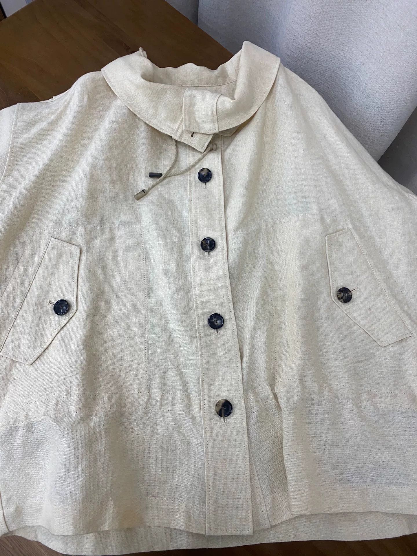 Loro Piana Loro Piana Light Linen Coat Size M / US 6-8 / IT 42-44 - 2 Thumbnail
