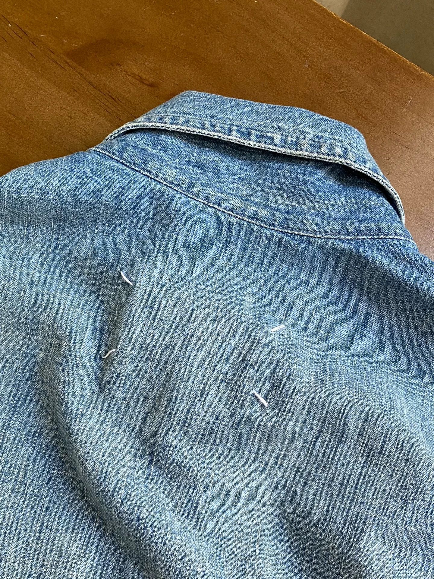 Maison Margiela MAISON MARGIELA Denim Jacket Size S / US 4 / IT 40 - 6 Thumbnail