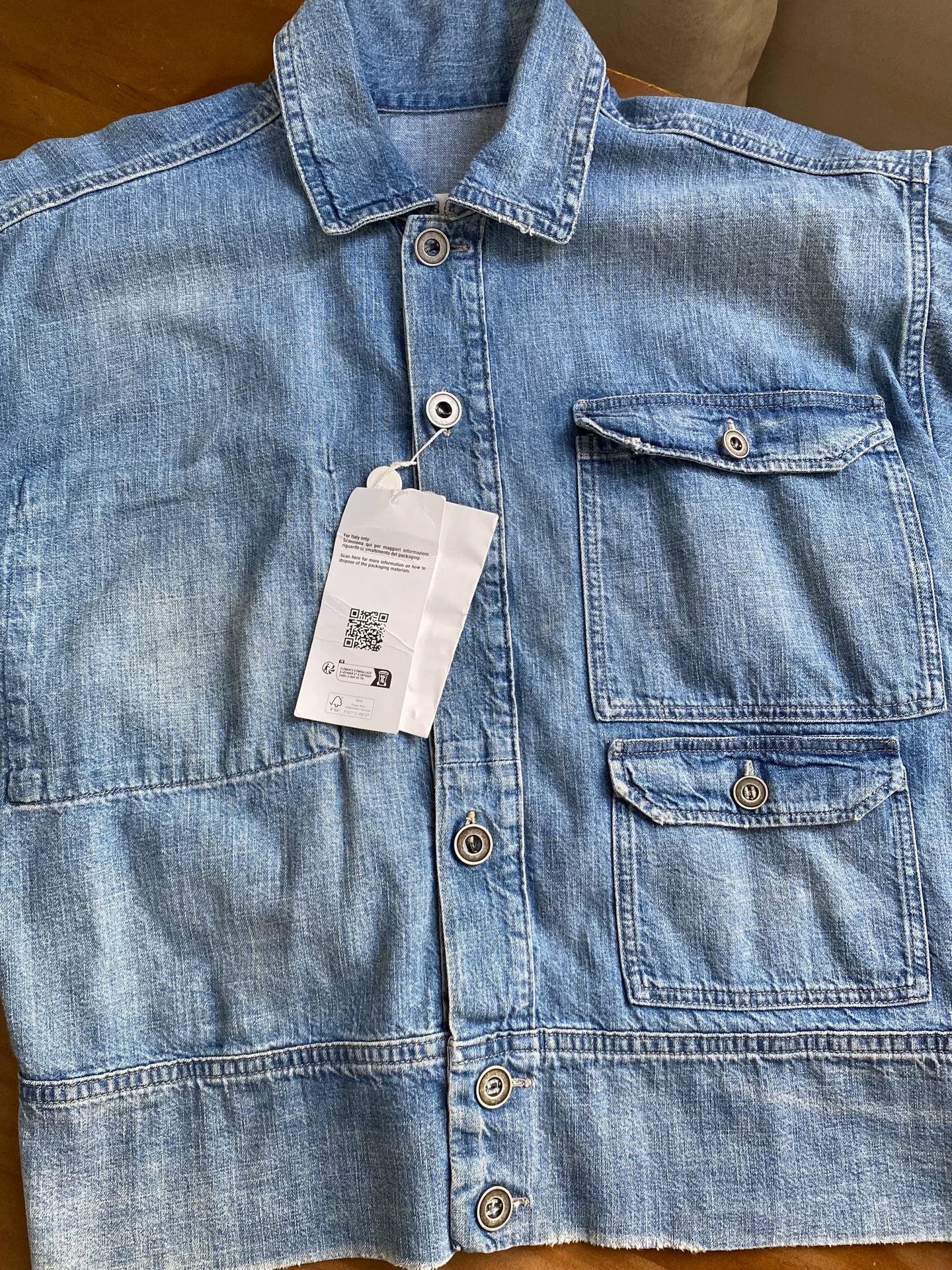 Maison Margiela MAISON MARGIELA Denim Jacket Size S / US 4 / IT 40 - 3 Thumbnail