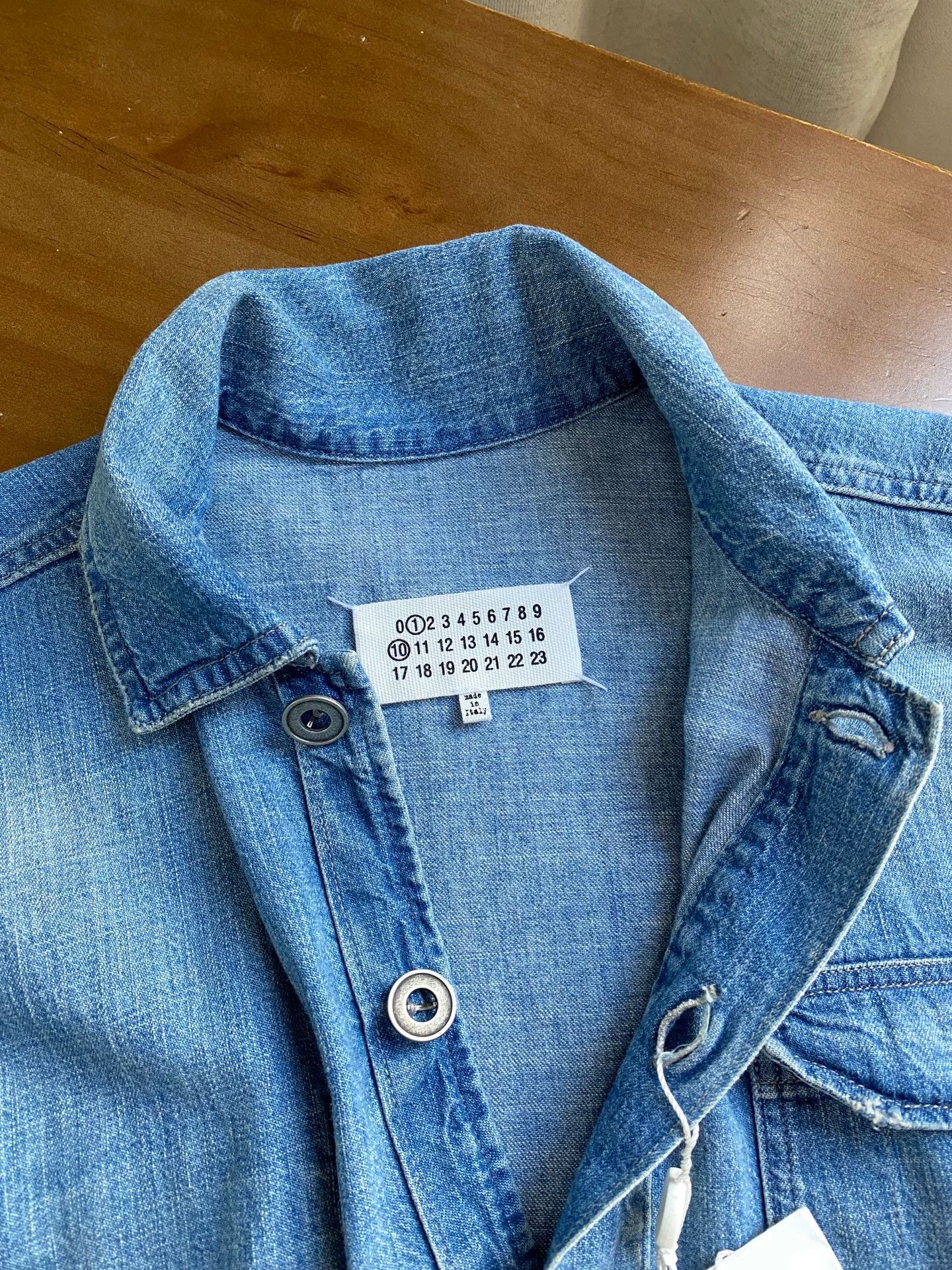 Maison Margiela MAISON MARGIELA Denim Jacket Size S / US 4 / IT 40 - 4 Thumbnail
