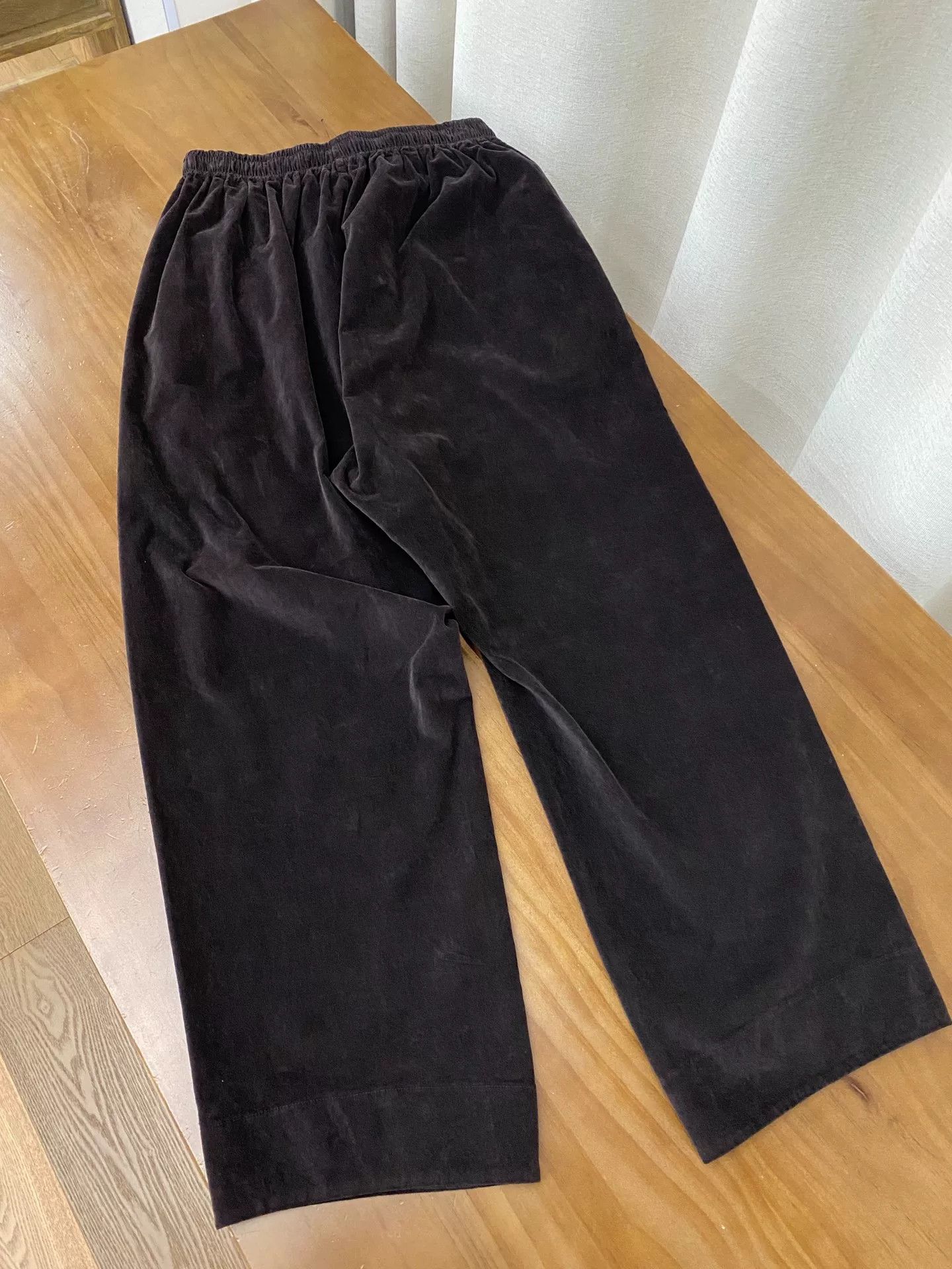 Daniela Gregis Danniela Cotton Casual Straight-Leg Pants Size 36" / US 14 / IT 50 - 3 Thumbnail