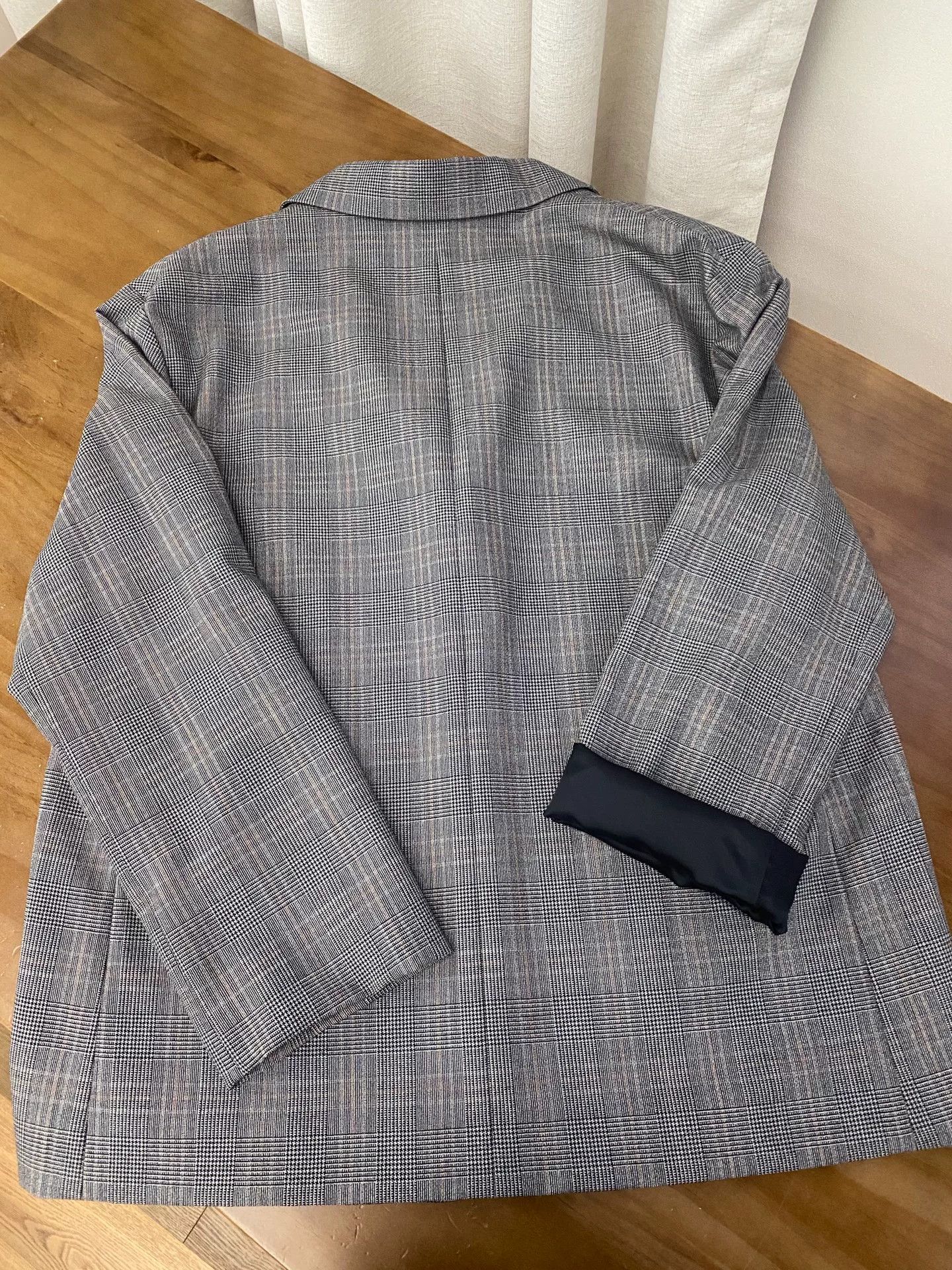MHI MHL Wool Plaid Blazer Size US L / EU 52-54 / 3 - 2 Thumbnail