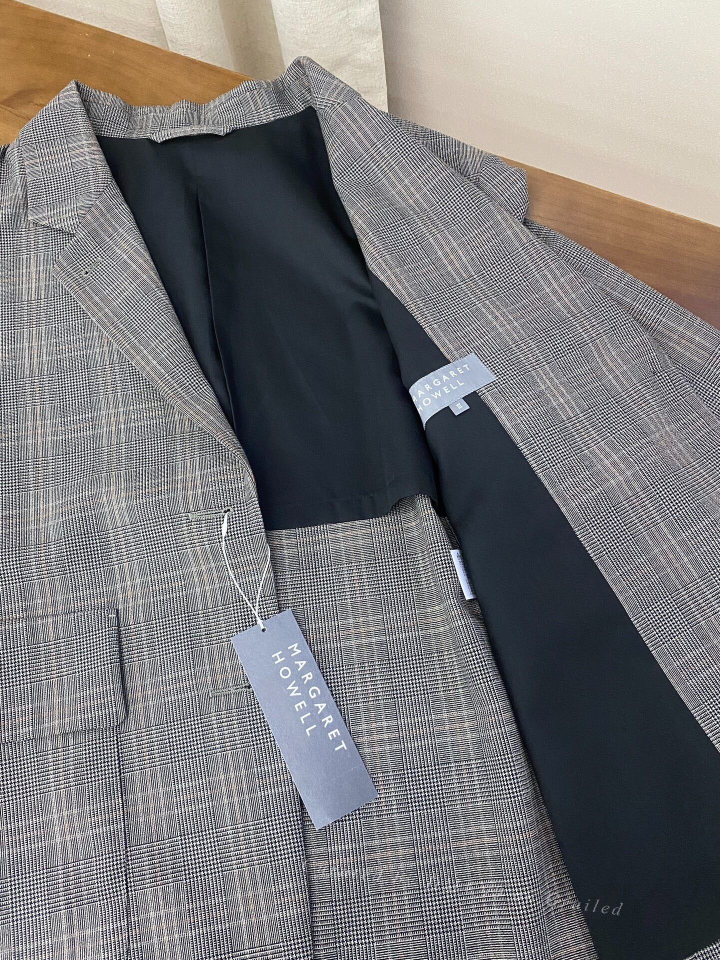 MHI MHL Wool Plaid Blazer Size US L / EU 52-54 / 3 - 6 Thumbnail