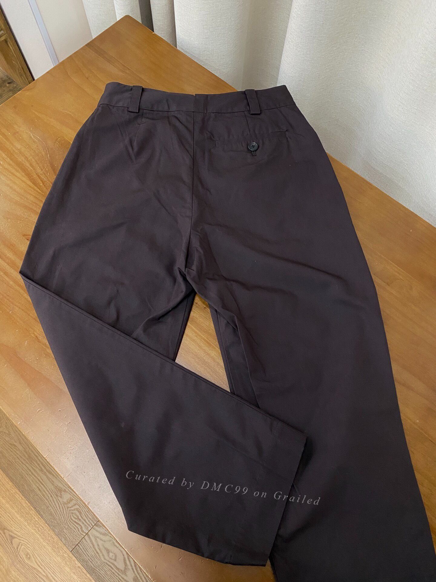 MHI MHL Japanese Casual Straight-Leg Pants Size 29" - 2 Thumbnail