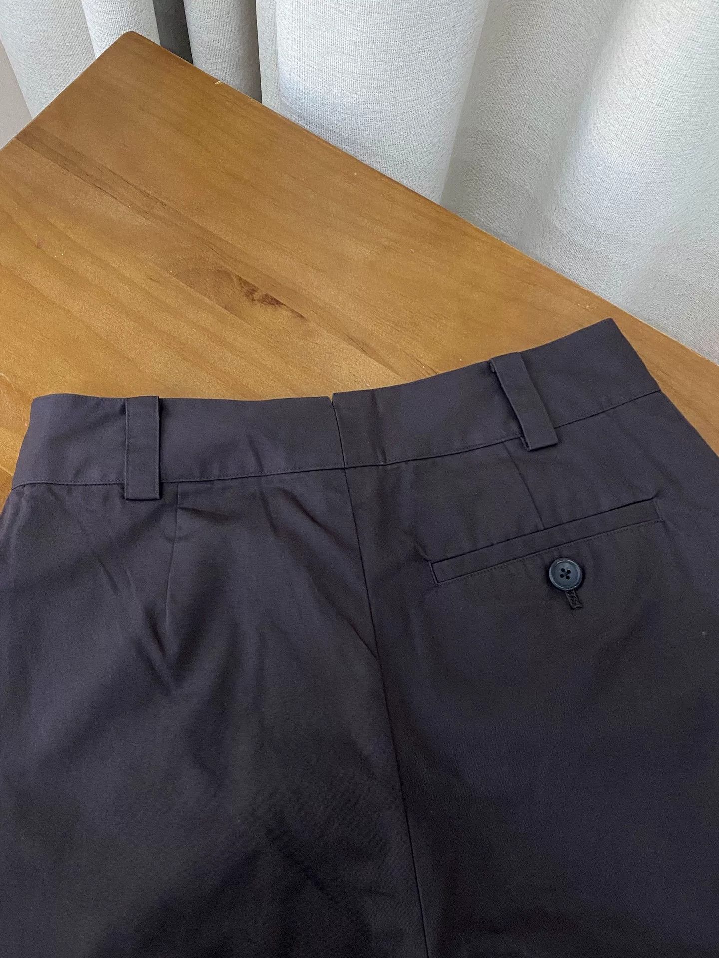 MHI MHL Japanese Casual Straight-Leg Pants Size 29" - 6 Thumbnail