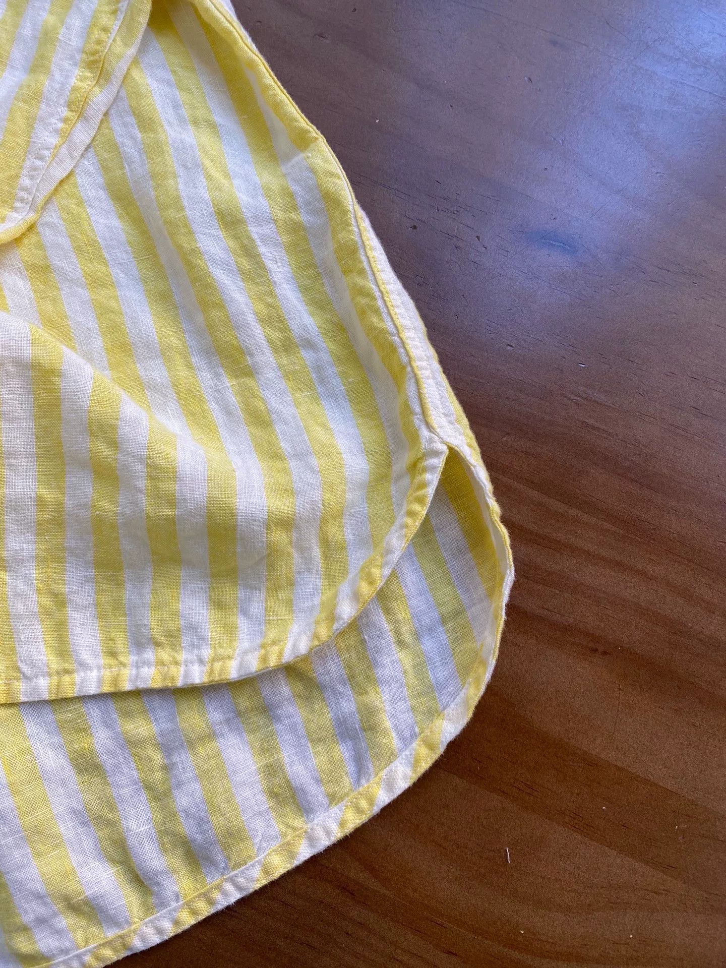 Barbour Barbour Casual Yellow White Striped Shirt Size US M / EU 48-50 / 2 - 5 Thumbnail