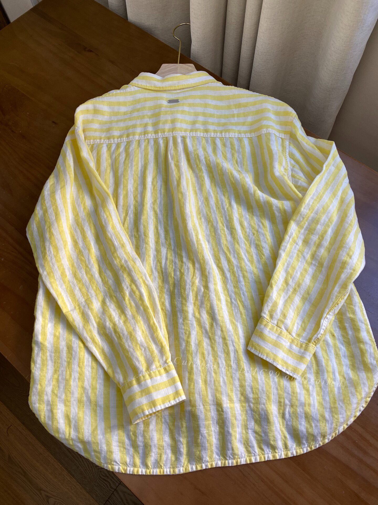 Barbour Barbour Casual Yellow White Striped Shirt Size US M / EU 48-50 / 2 - 2 Thumbnail