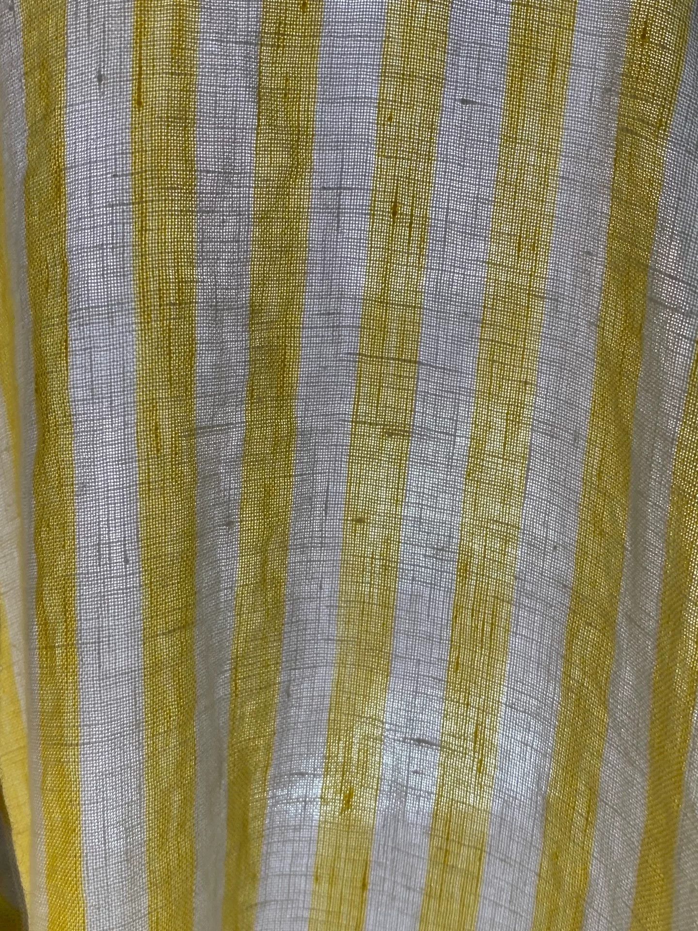 Barbour Barbour Casual Yellow White Striped Shirt Size US M / EU 48-50 / 2 - 8 Thumbnail
