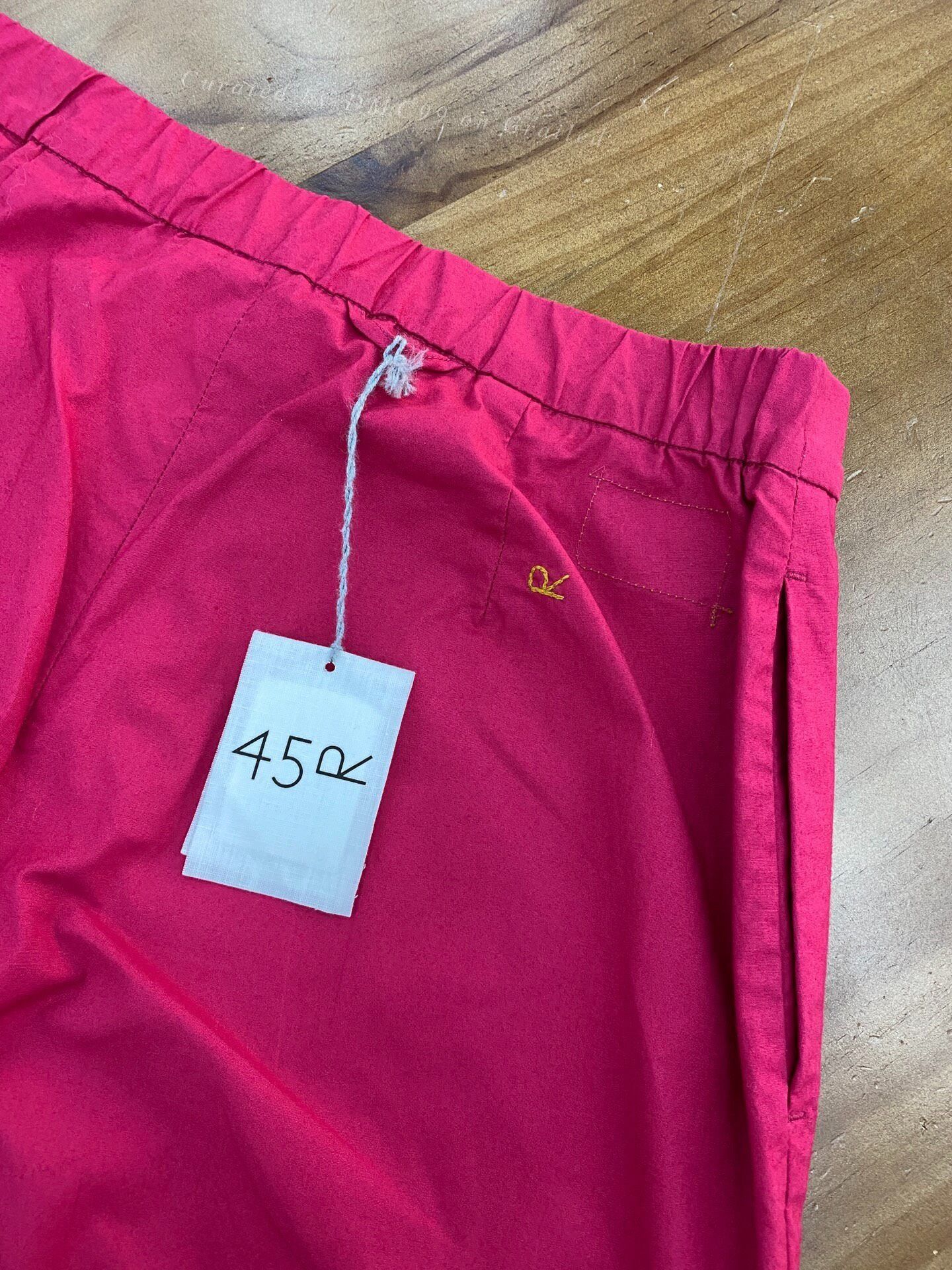 45rpm 45R Pink Elastic Pants Size 36" / US 14 / IT 50 - 5 Thumbnail