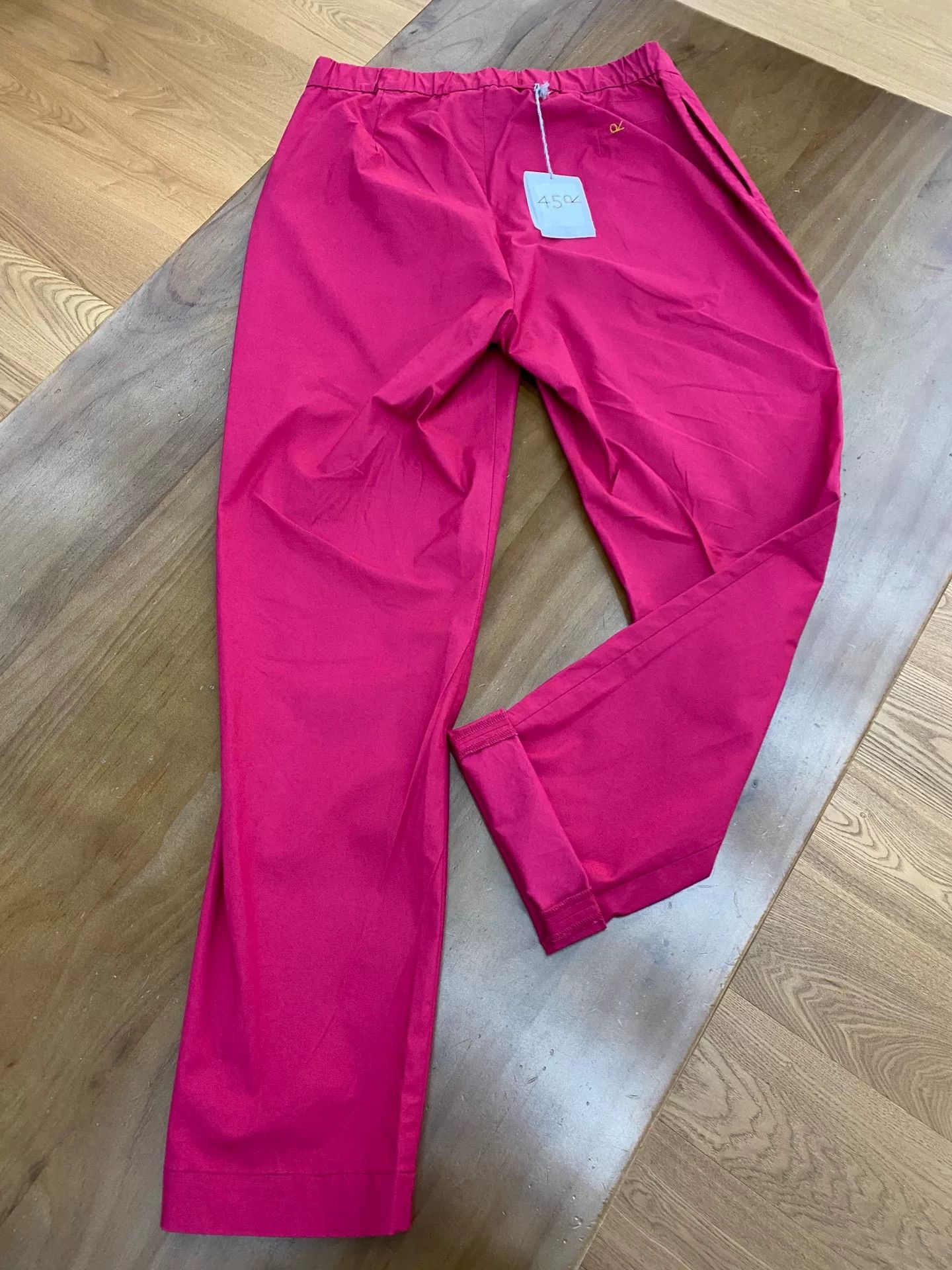 45rpm 45R Pink Elastic Pants Size 36" / US 14 / IT 50 - 2 Thumbnail
