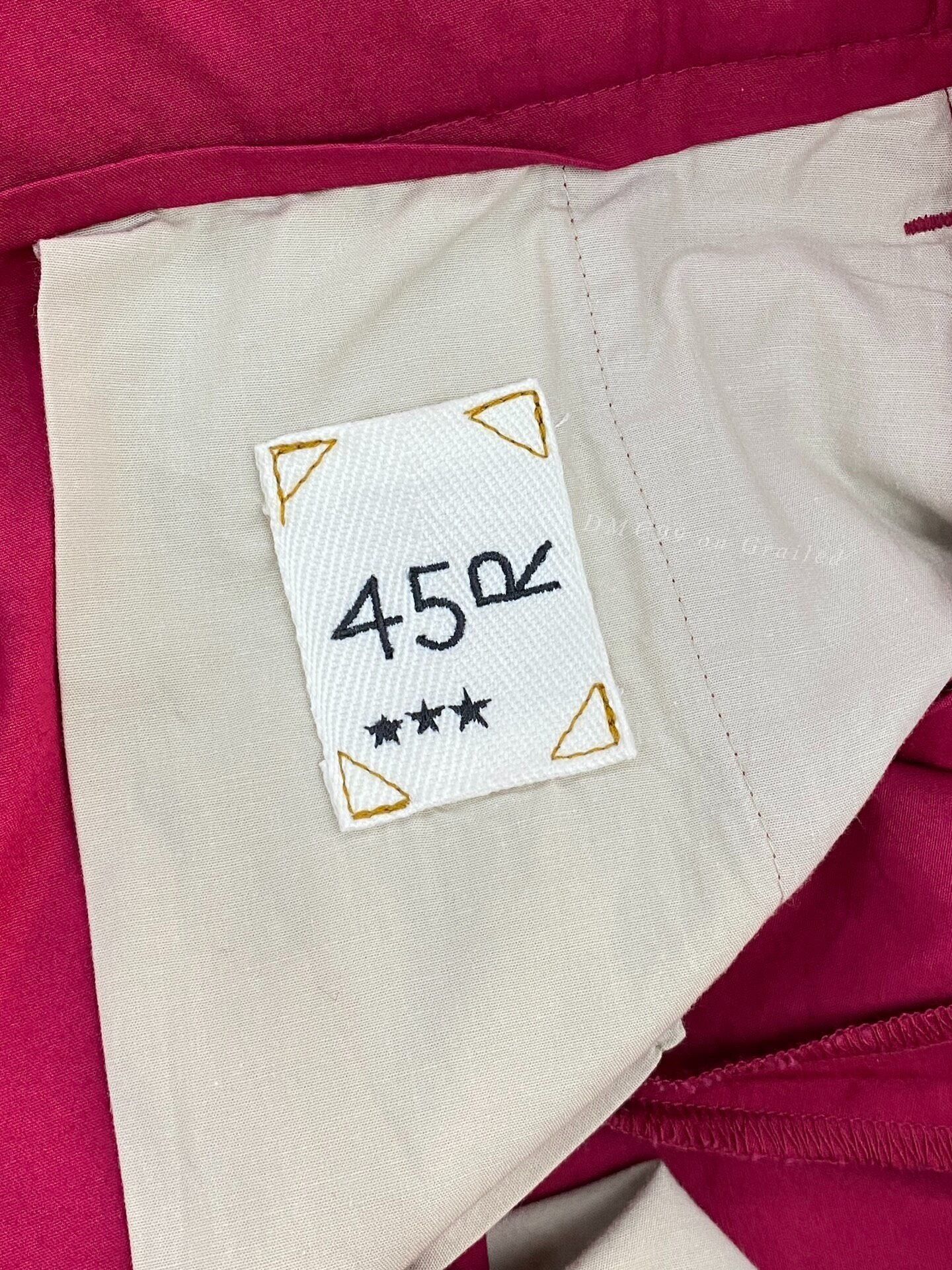 45rpm 45R Pink Elastic Pants Size 36" / US 14 / IT 50 - 6 Thumbnail