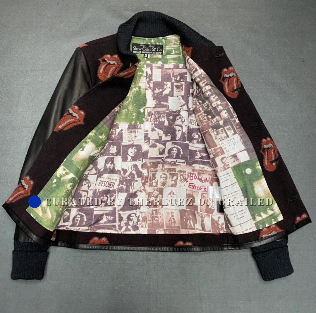 Slowear Slow Gun x Rolling Stones x Barneys Leather Jacket Size US M / EU 48-50 / 2 - 3 Thumbnail