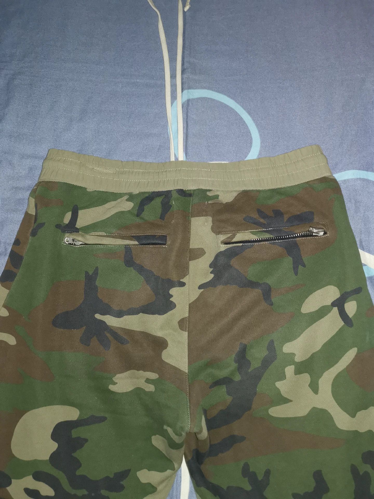 Fear of God Fog Camouflage Zipper Sweatpants Size US 32 / EU 48 - 4 Thumbnail