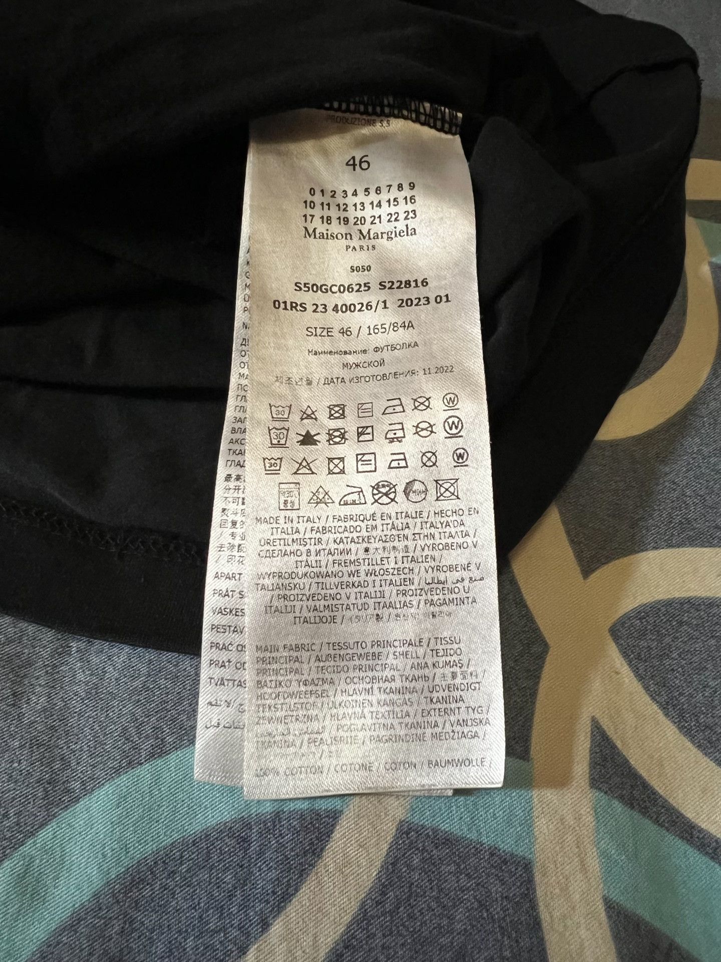 Maison Margiela Maison Margiela Double-Layer Digital T-Shirt Size US S / EU 44-46 / 1 - 5 Thumbnail